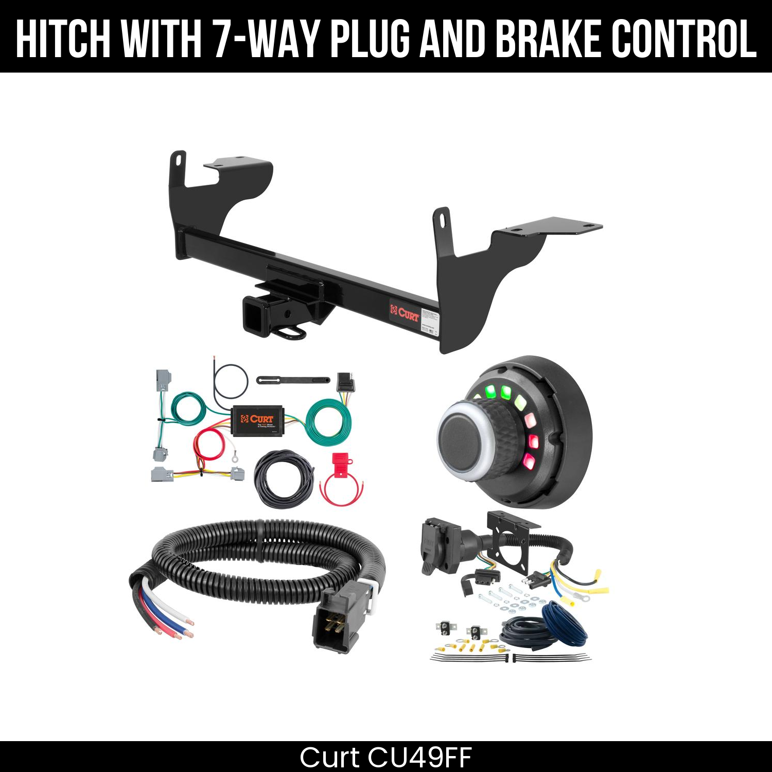 Trailer Hitch , 7-Way , Spectrum Brake Control