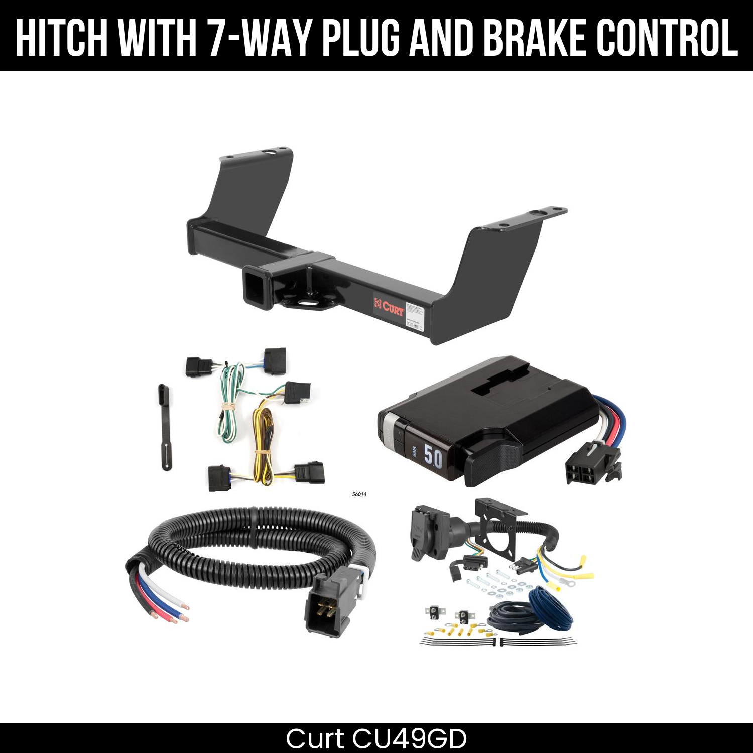 Trailer Hitch , 7-Way , TriFlex NEXT Brake Control