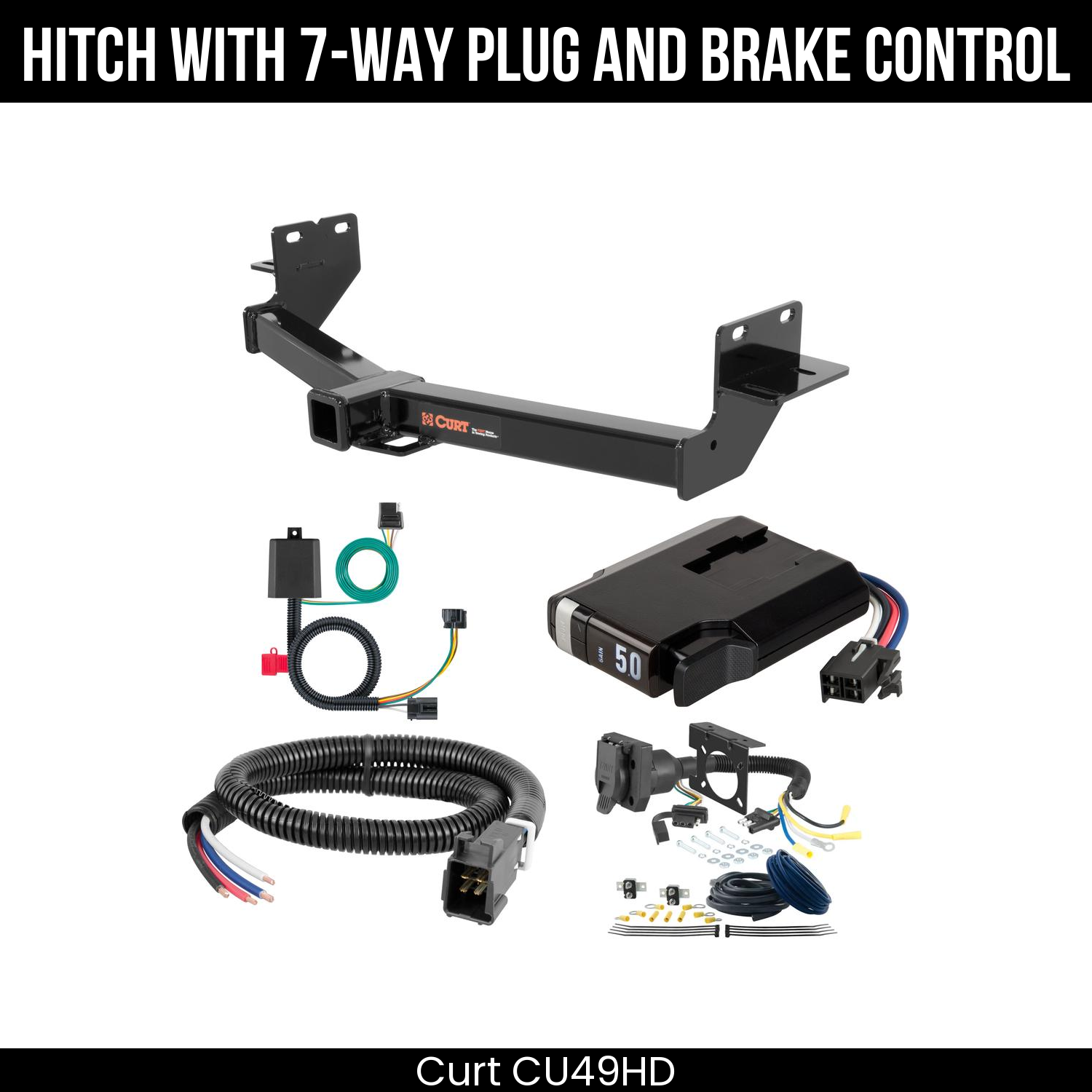 Trailer Hitch , 7-Way , TriFlex NEXT Brake Control