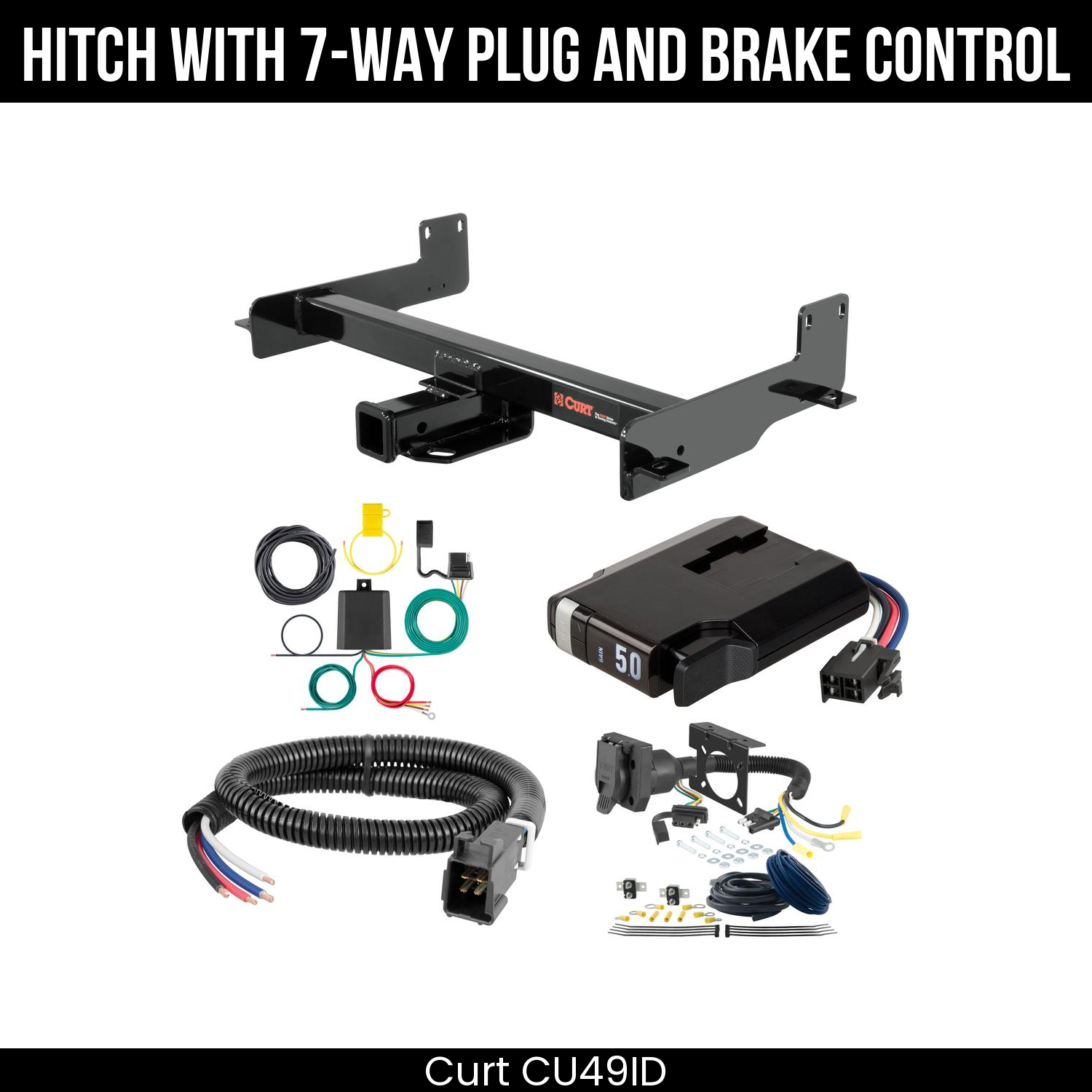 Trailer Hitch , 7-Way , TriFlex NEXT Brake Control