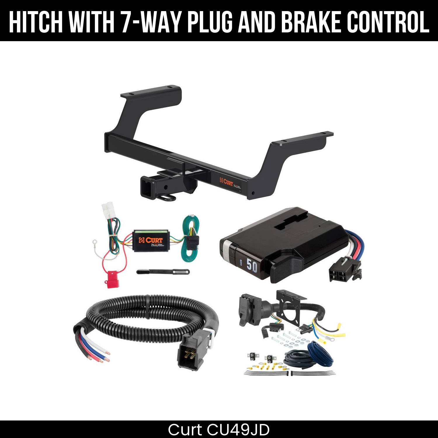 Trailer Hitch , 7-Way , TriFlex NEXT Brake Control