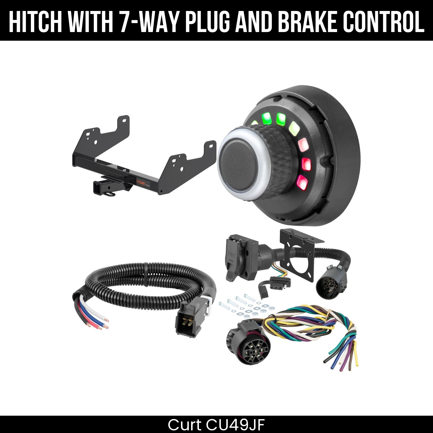 Trailer Hitch , 7-Way , Spectrum Brake Control
