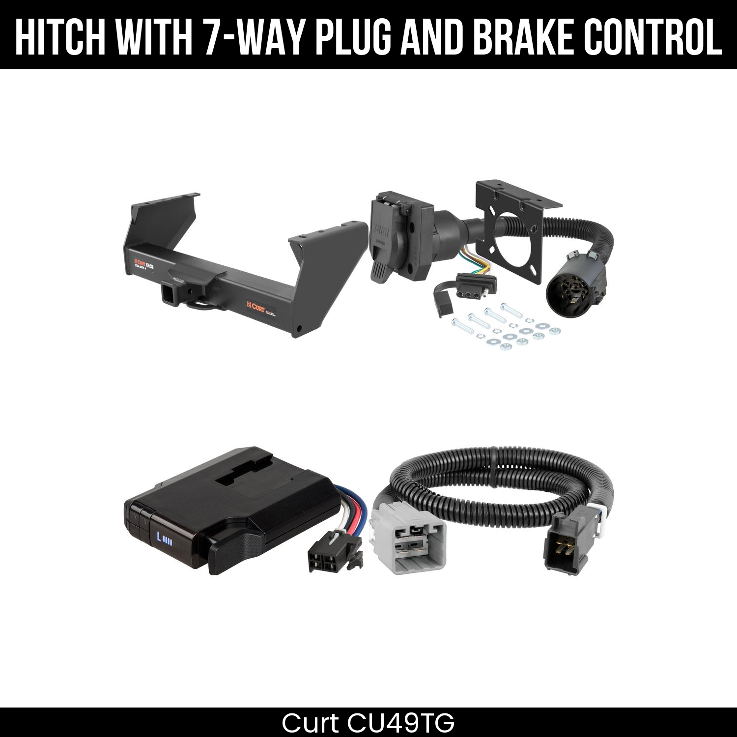 Trailer Hitch , 7-Way , Venturer Brake Control