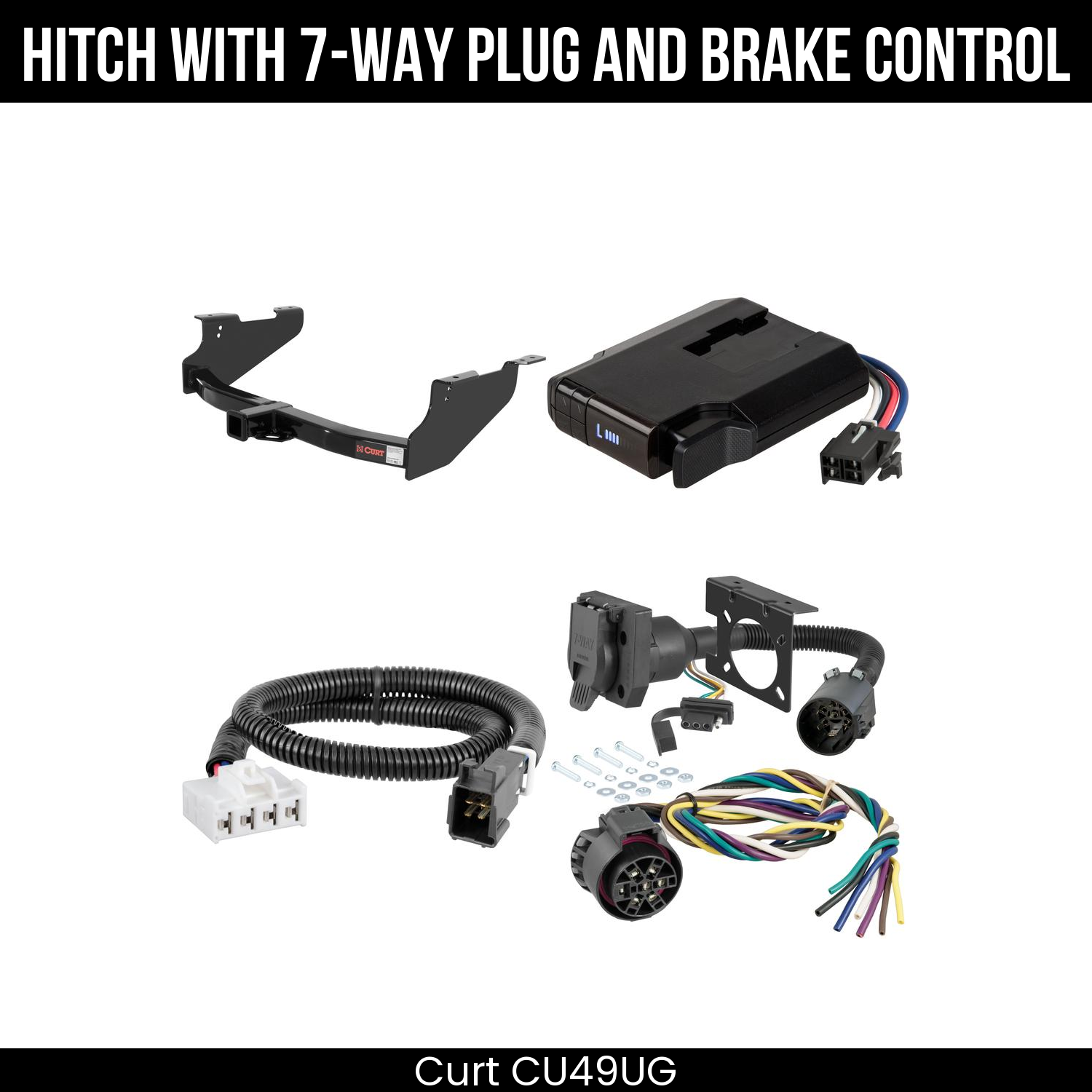 Trailer Hitch , 7-Way , Venturer Brake Control
