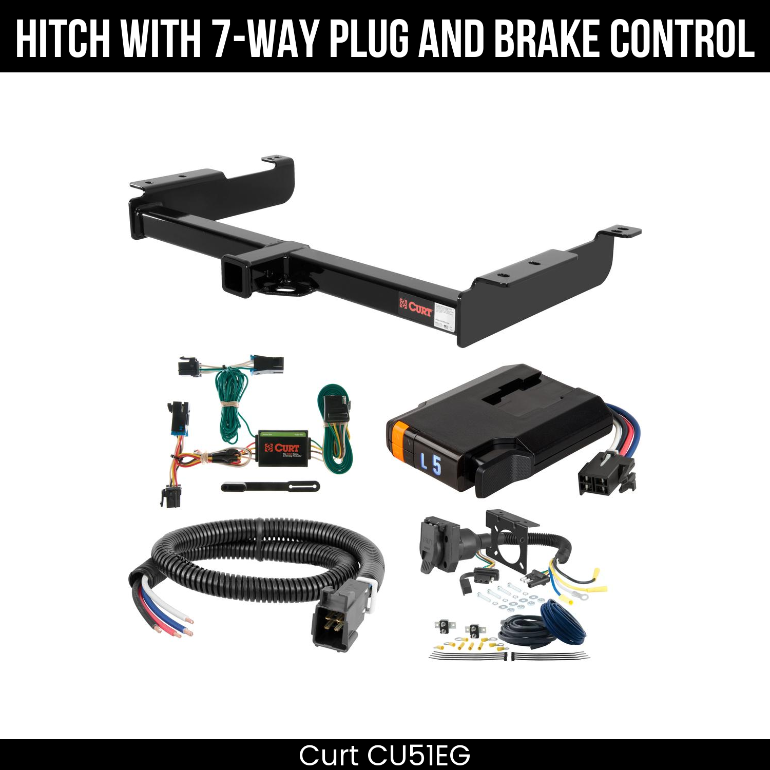 Trailer Hitch , 7-Way , Discovery Next Brake Control