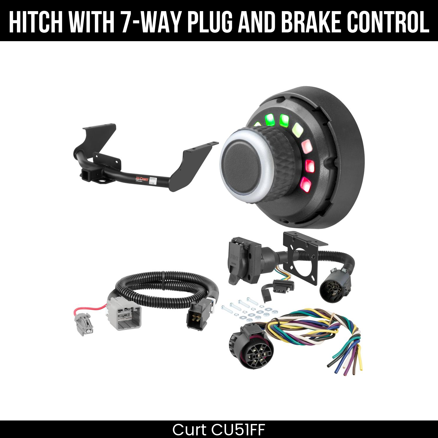 Trailer Hitch , 7-Way , Spectrum Brake Control