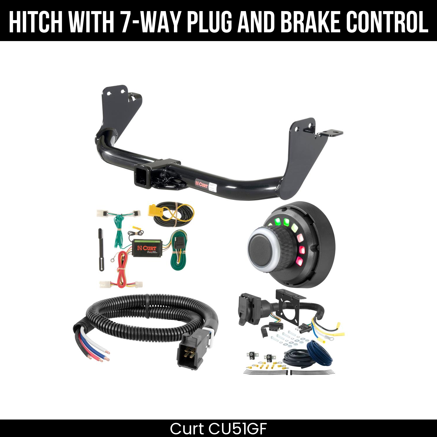 Trailer Hitch , 7-Way , Spectrum Brake Control