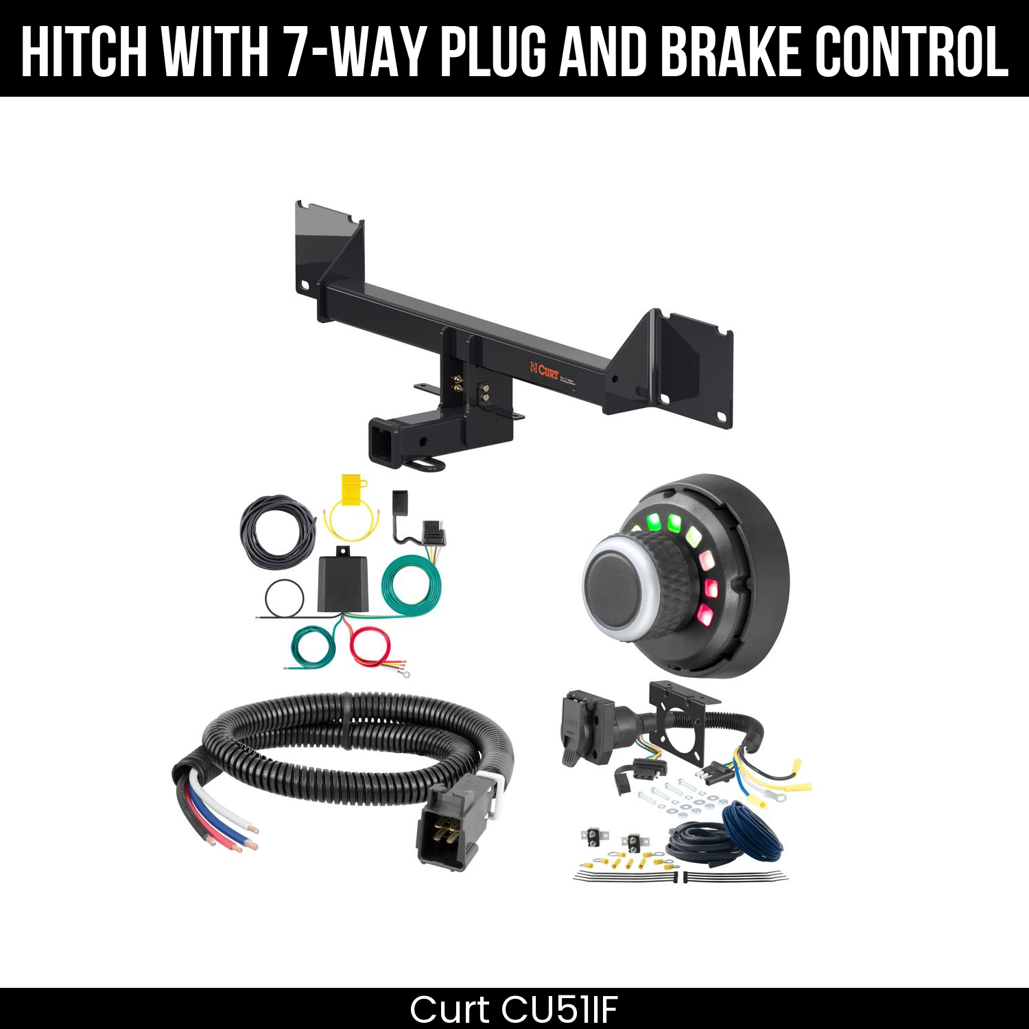 Trailer Hitch , 7-Way , Spectrum Brake Control