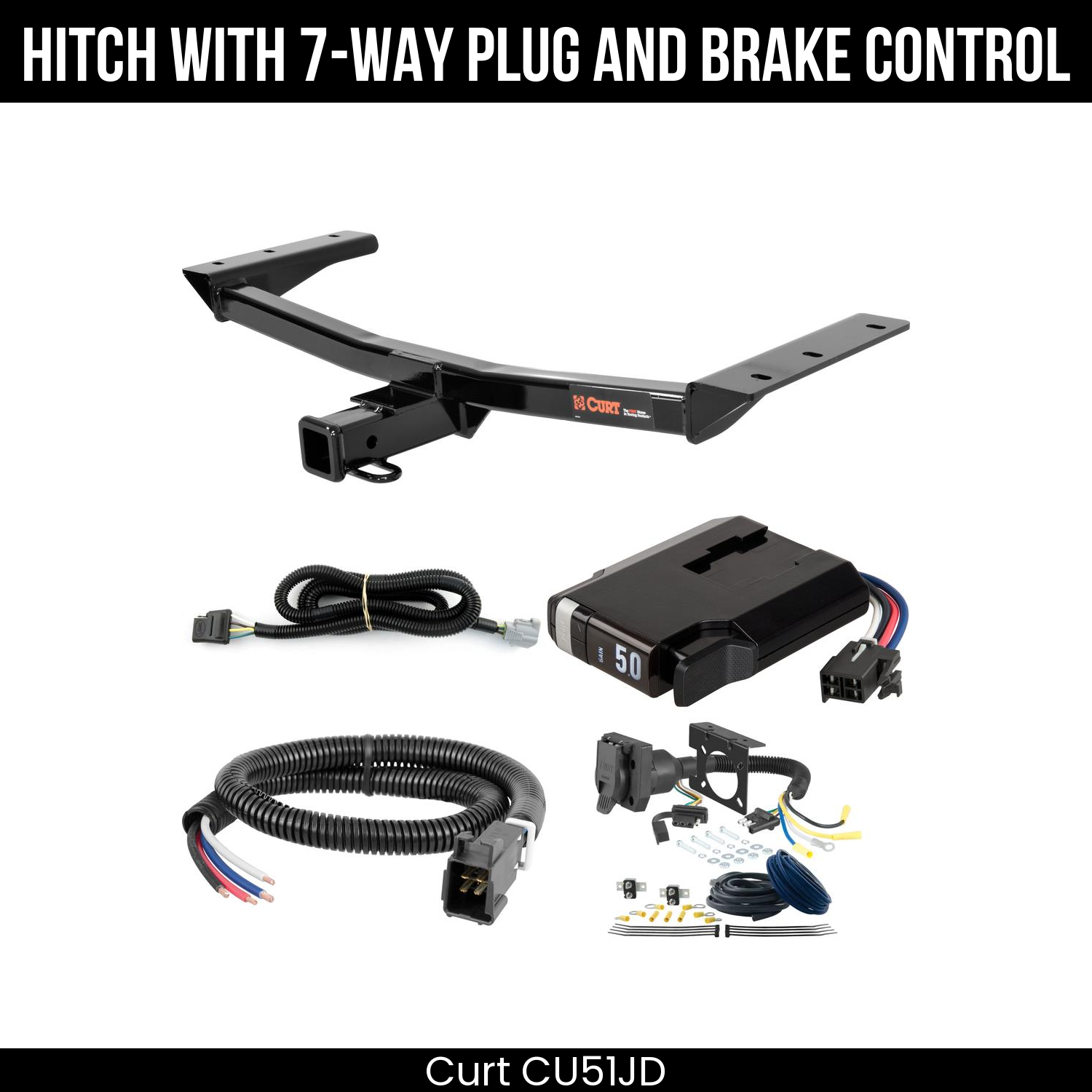 Trailer Hitch , 7-Way , TriFlex NEXT Brake Control