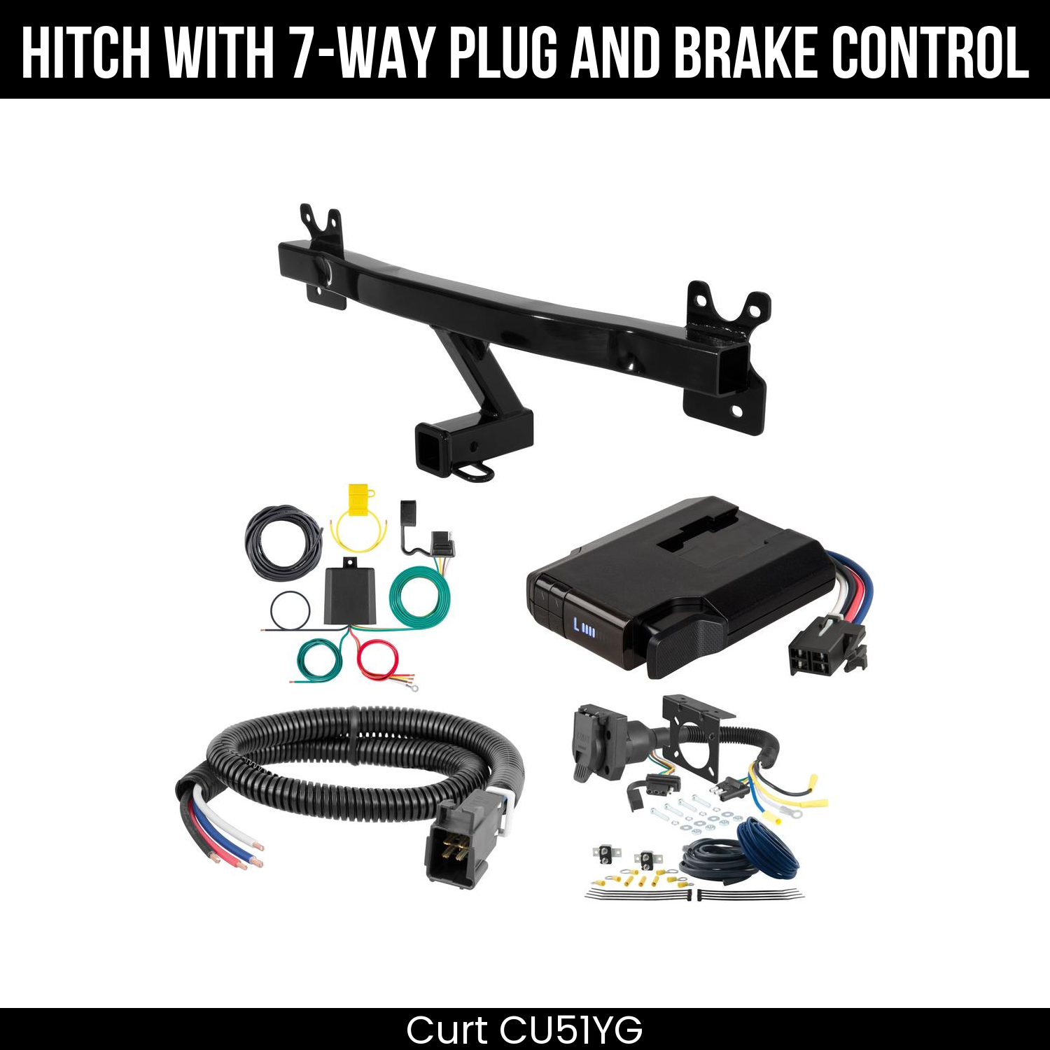 Trailer Hitch , 7-Way , Venturer Brake Control