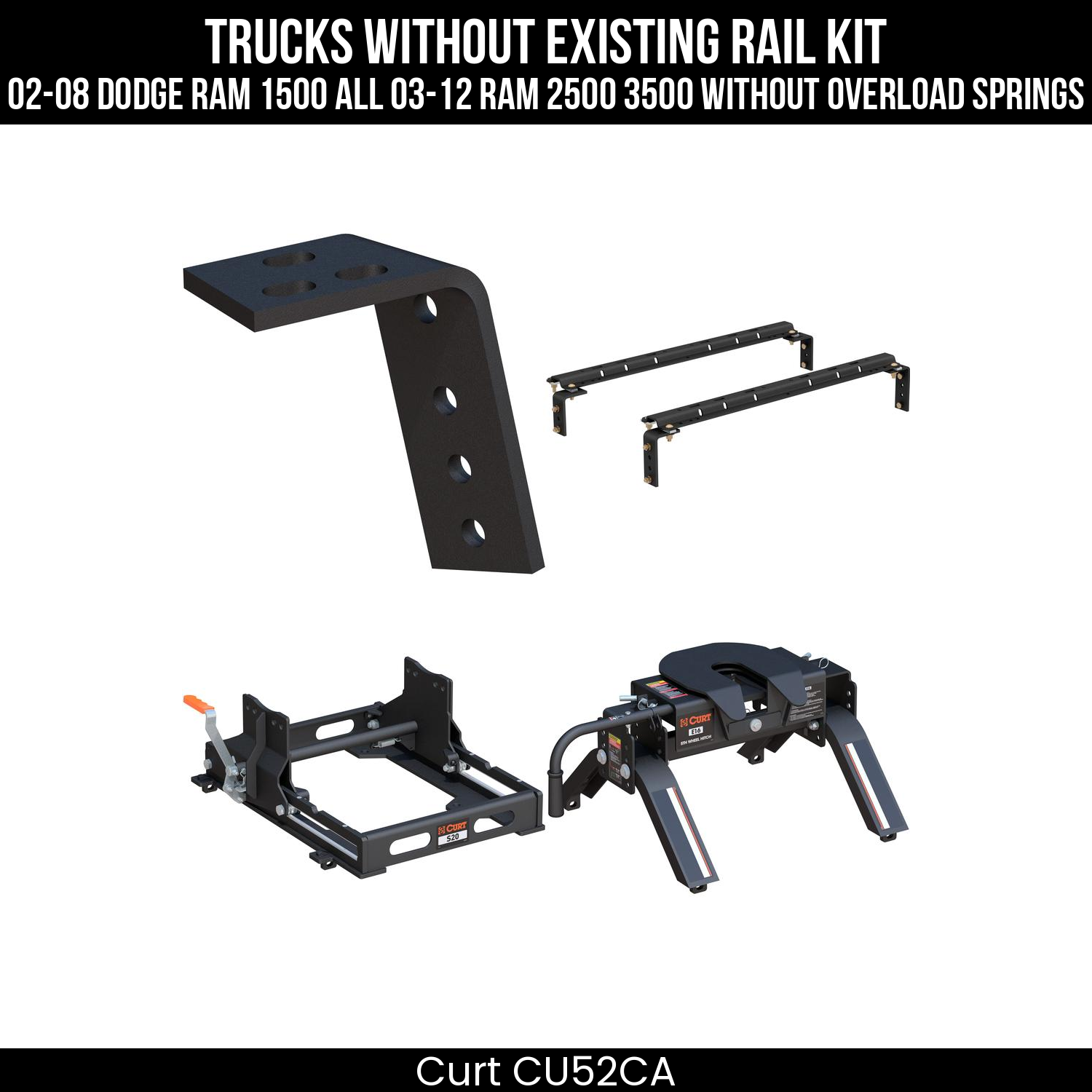 Semi-Custom 5th Wheel Brackets,Universal 5th Wheel Base Rails,S20 5th Wheel Slider 20K,Replacement Base Legs,E16 5th Wheel Hitch Head