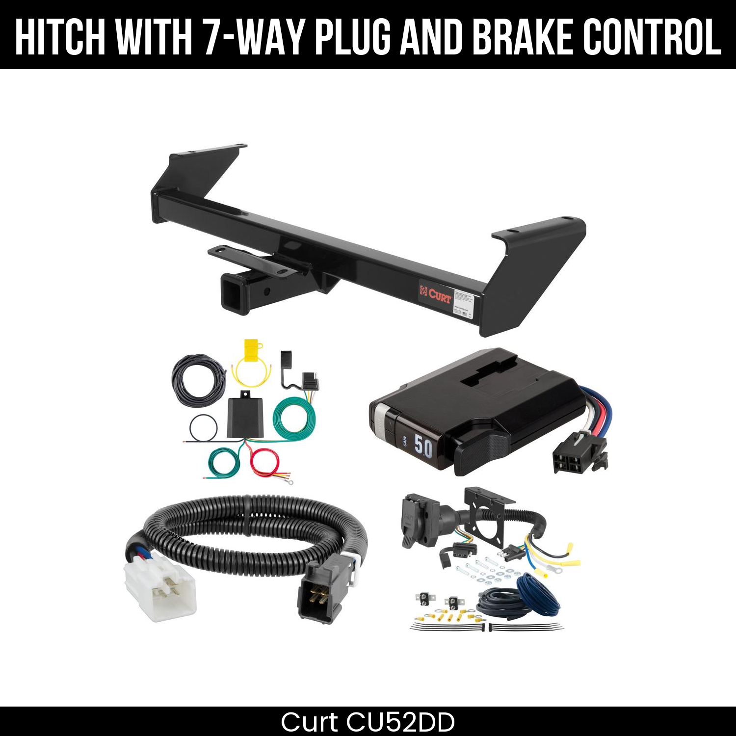 Trailer Hitch , 7-Way , TriFlex NEXT Brake Control