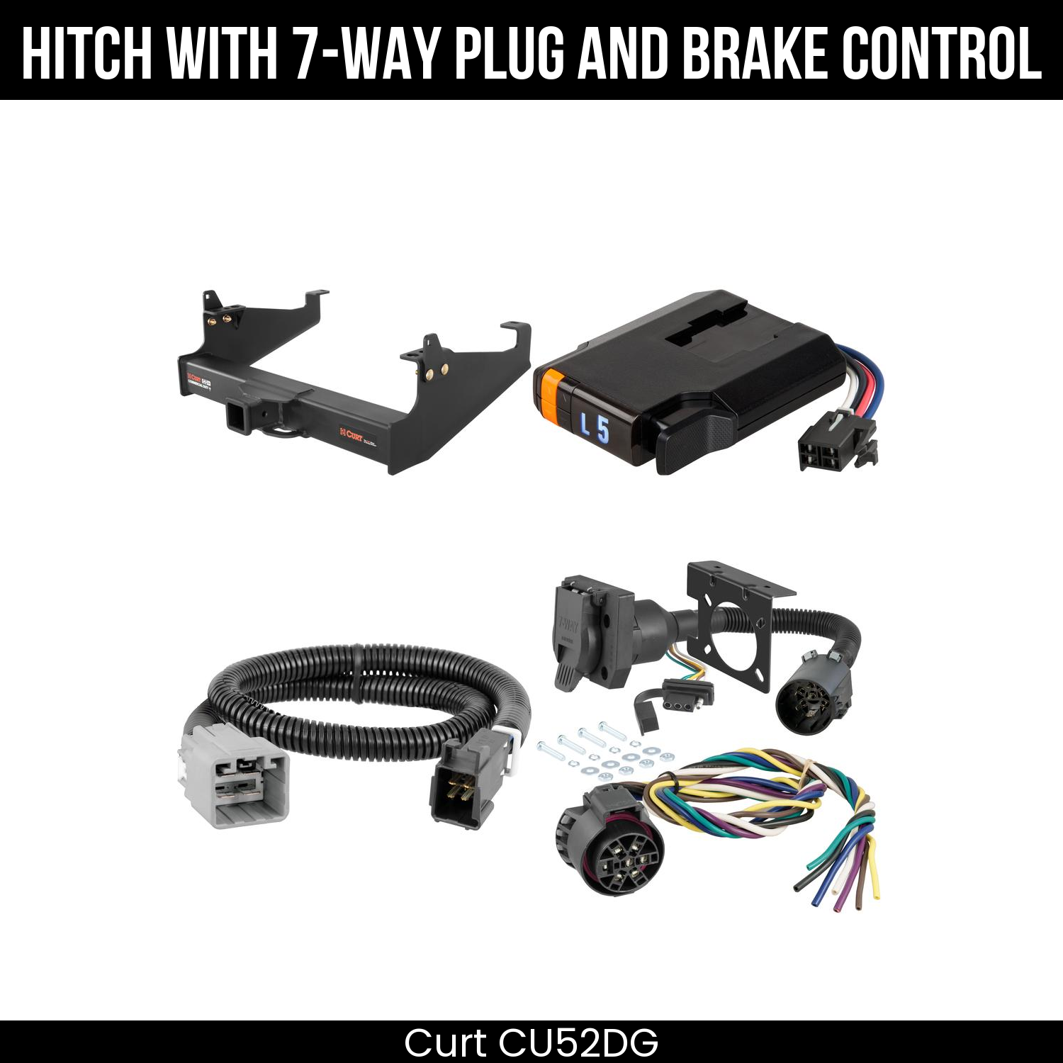 Trailer Hitch , 7-Way , Discovery Next Brake Control