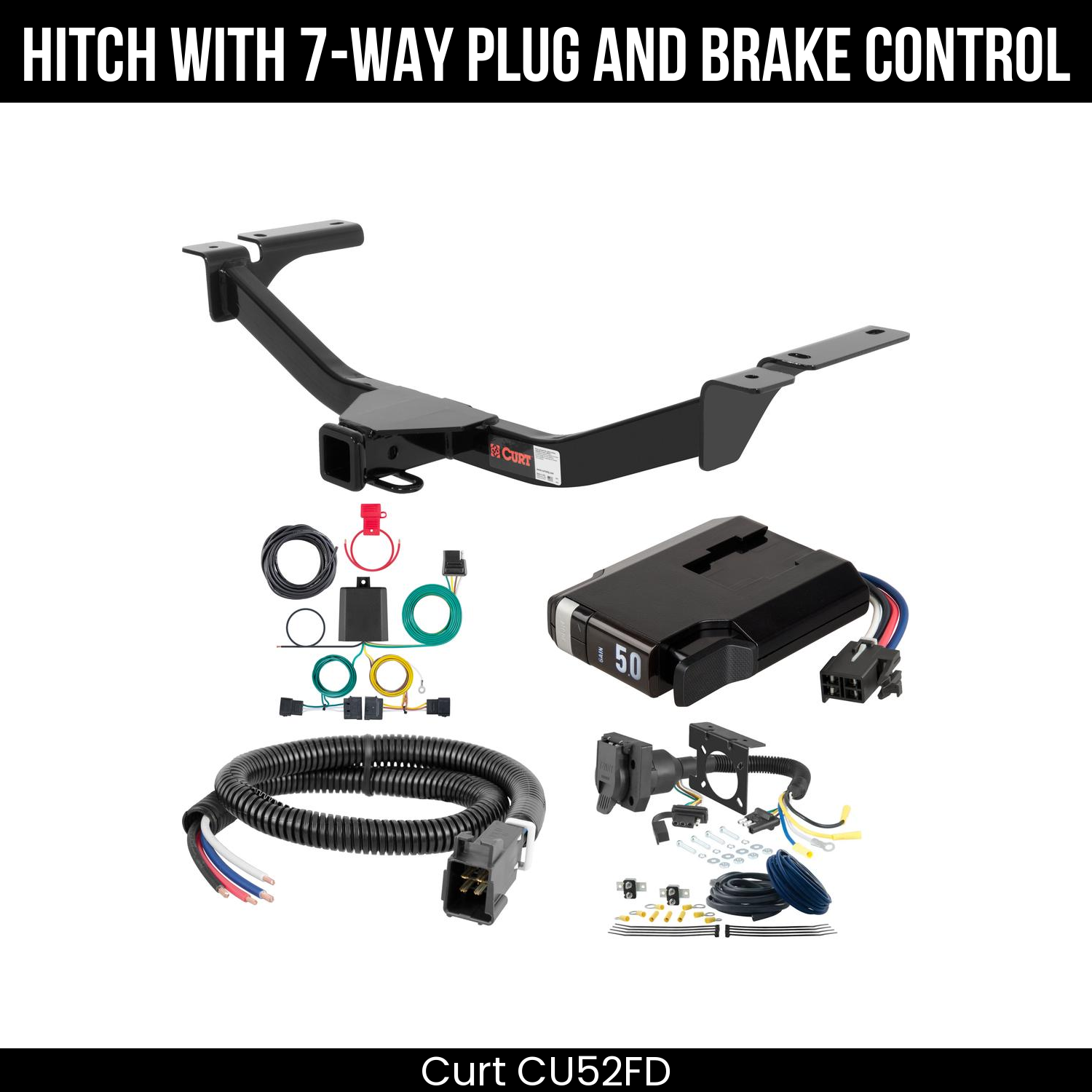 Trailer Hitch , 7-Way , TriFlex NEXT Brake Control