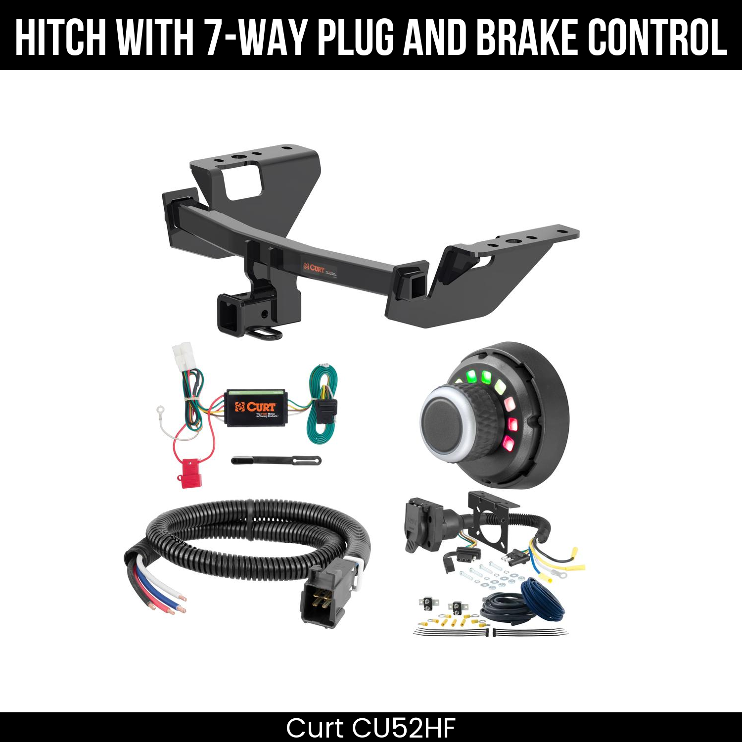 Trailer Hitch , 7-Way , Spectrum Brake Control