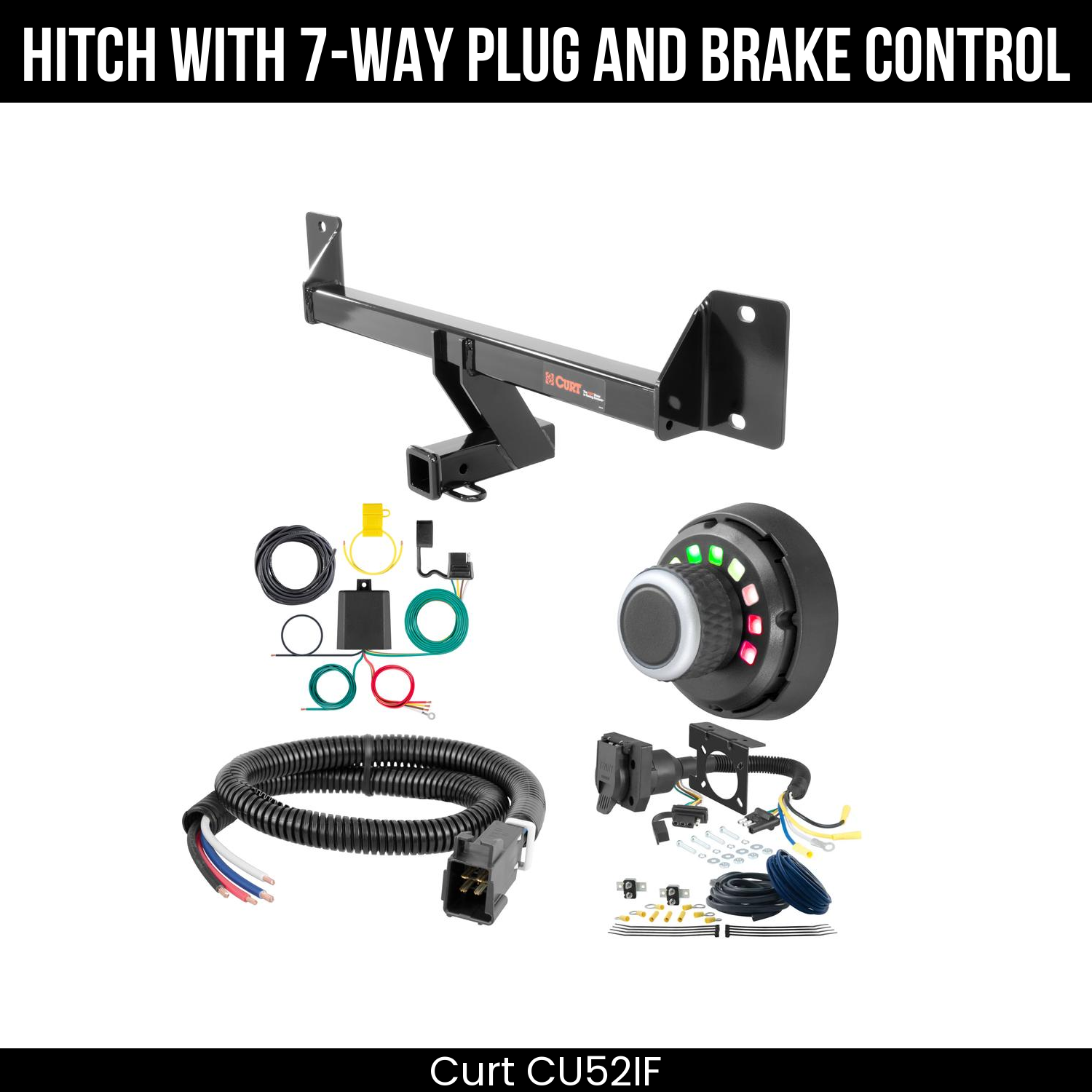 Trailer Hitch , 7-Way , Spectrum Brake Control