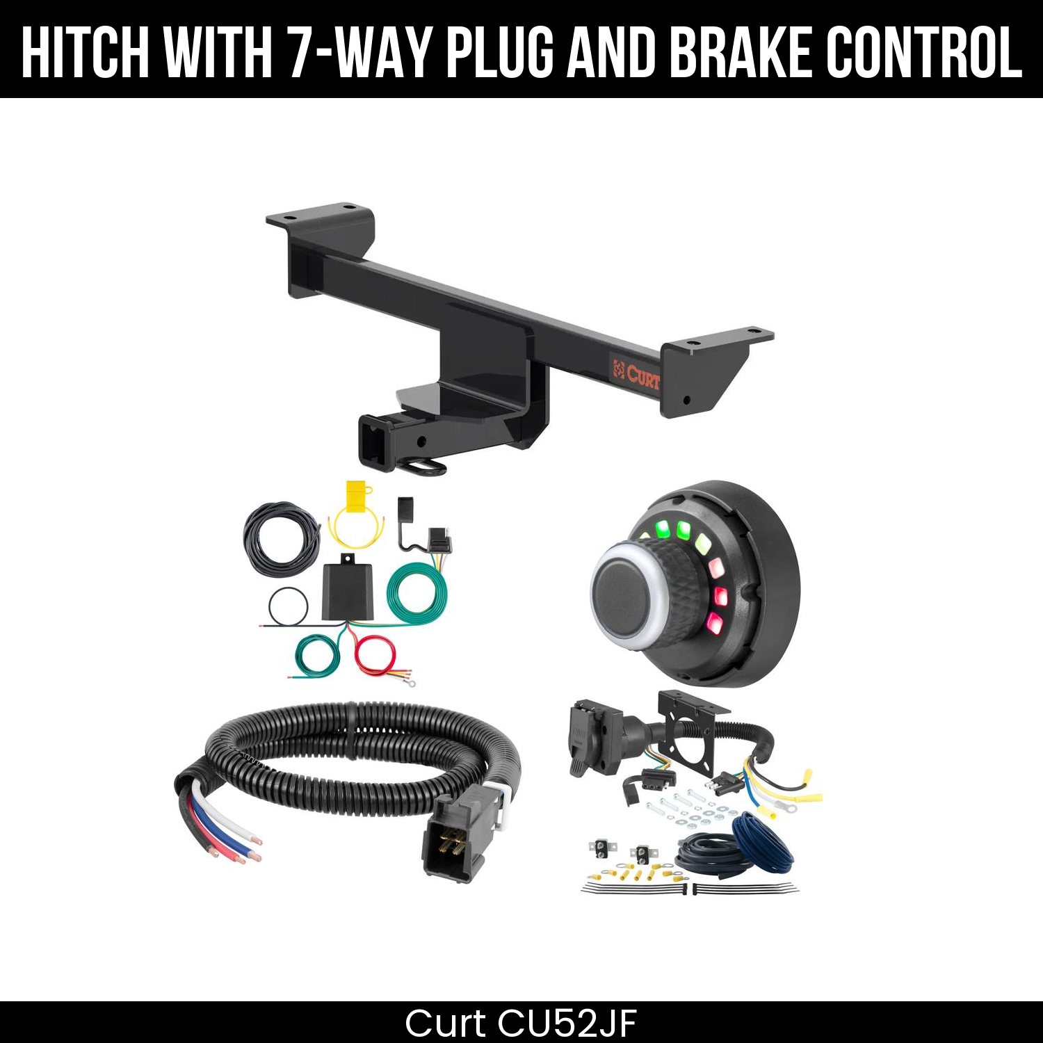 Trailer Hitch , 7-Way , Spectrum Brake Control