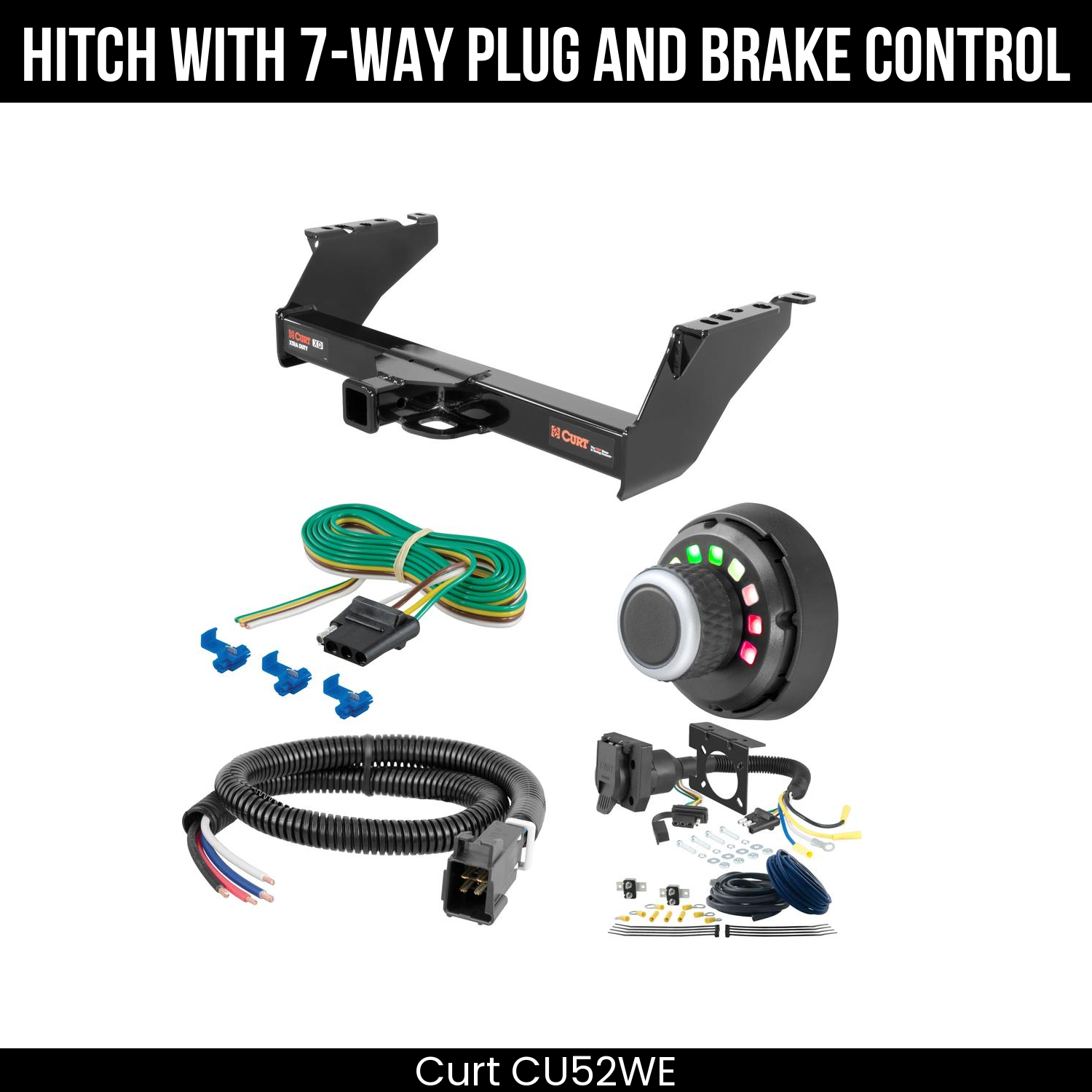 Trailer Hitch , 7-Way , Spectrum Brake Control