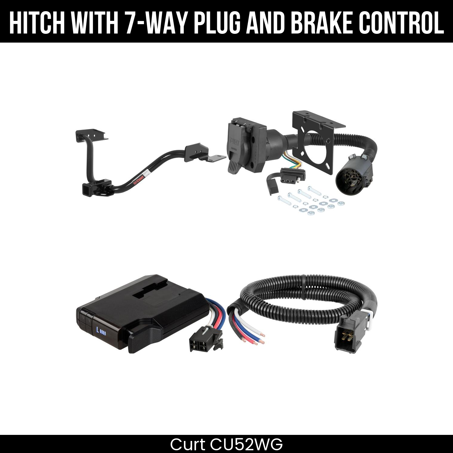 Trailer Hitch , 7-Way , Venturer Brake Control