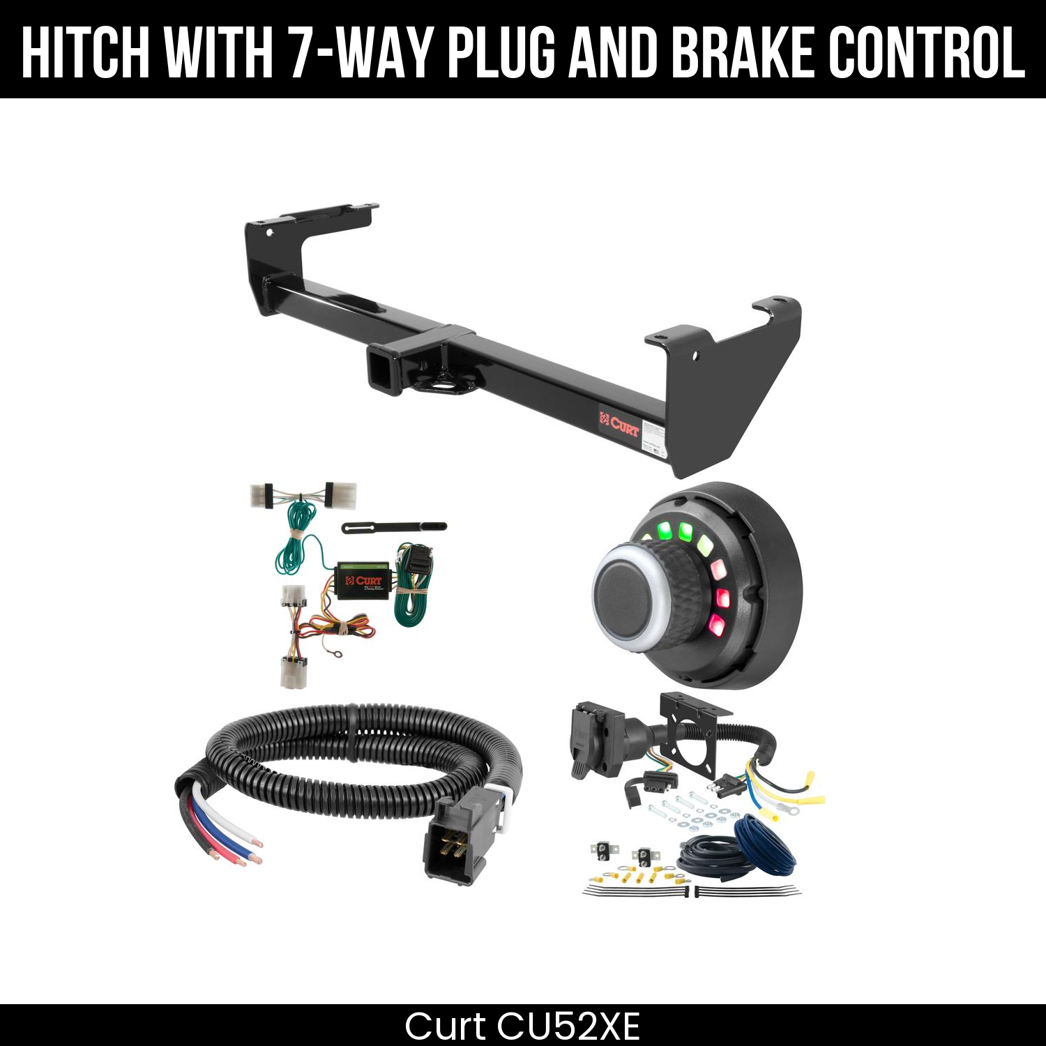 Trailer Hitch , 7-Way , Spectrum Brake Control