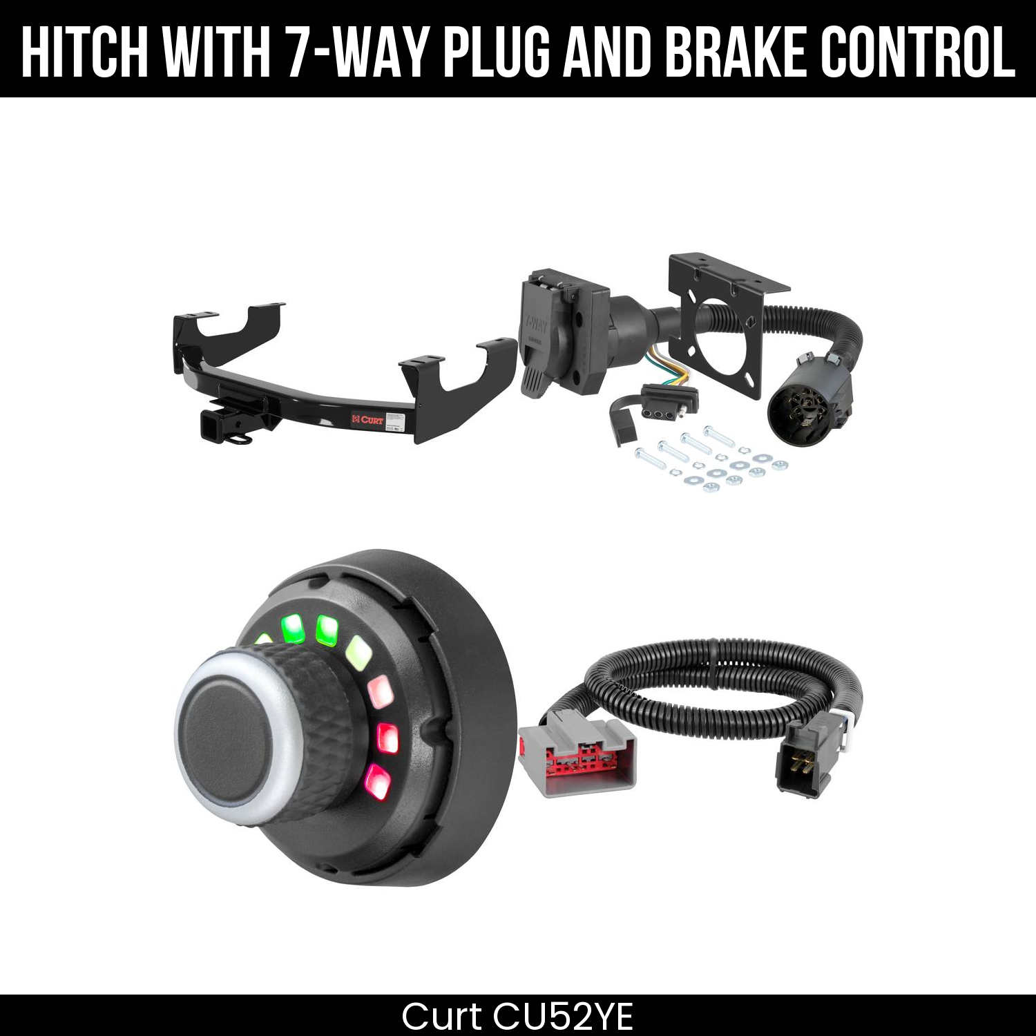 Trailer Hitch , 7-Way , Spectrum Brake Control