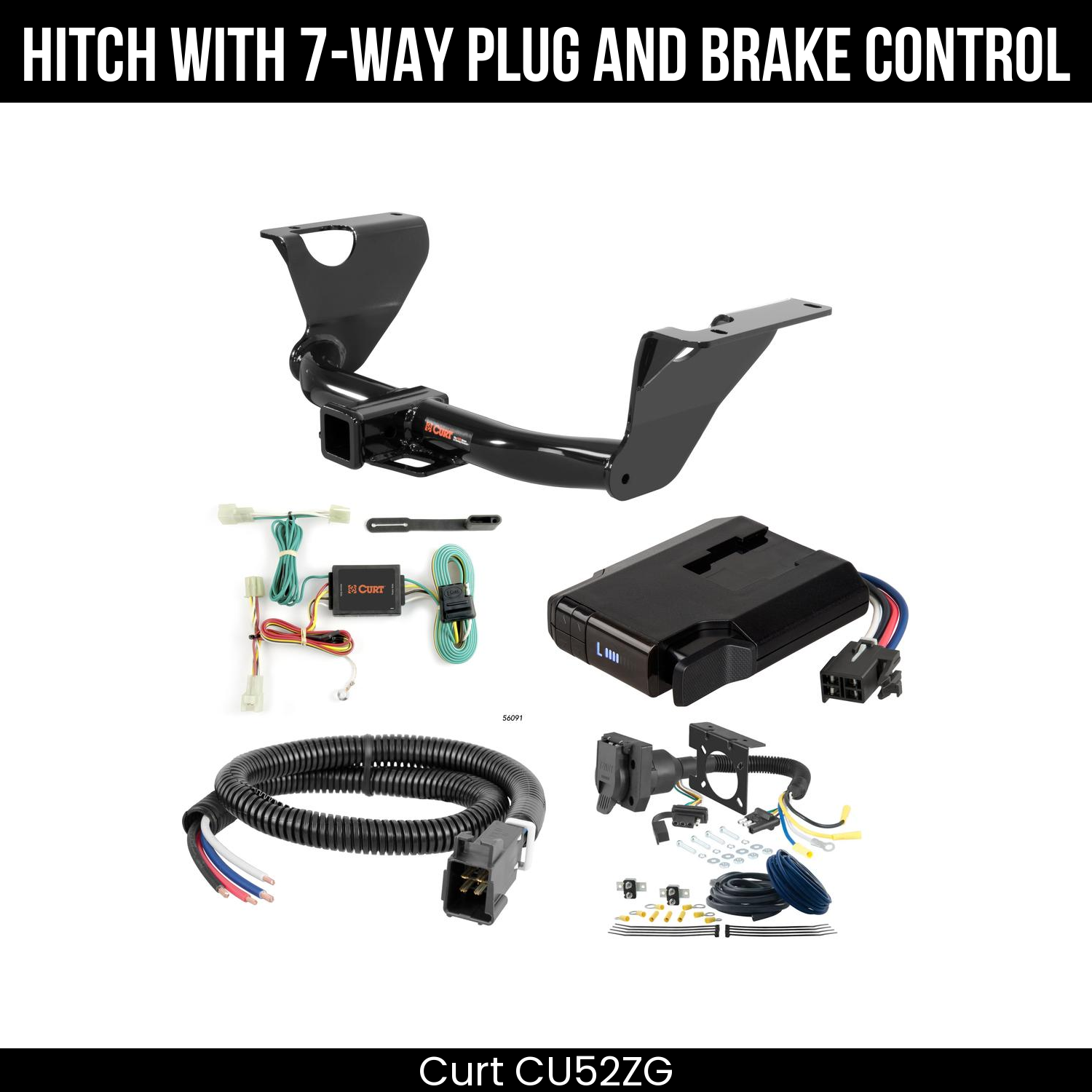 Trailer Hitch , 7-Way , Venturer Brake Control