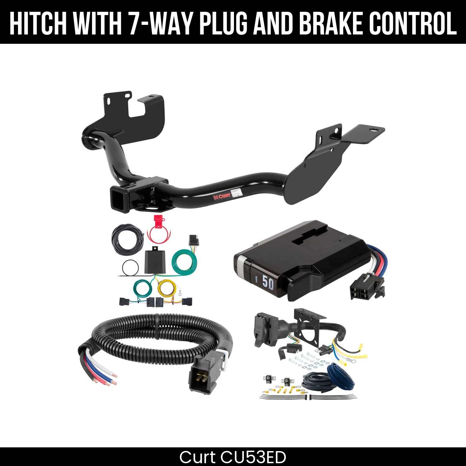 Trailer Hitch , 7-Way , TriFlex NEXT Brake Control