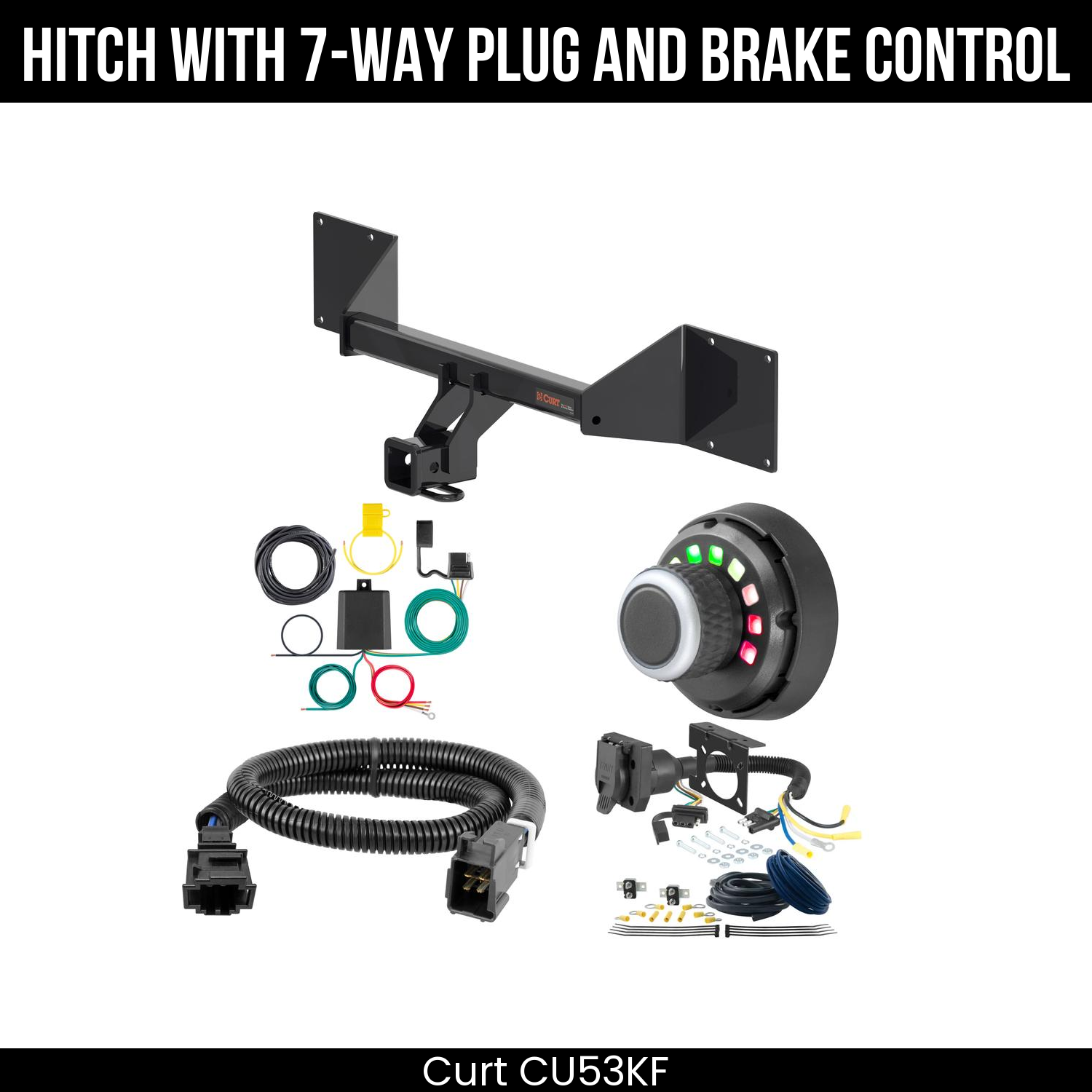 Trailer Hitch , 7-Way , Spectrum Brake Control