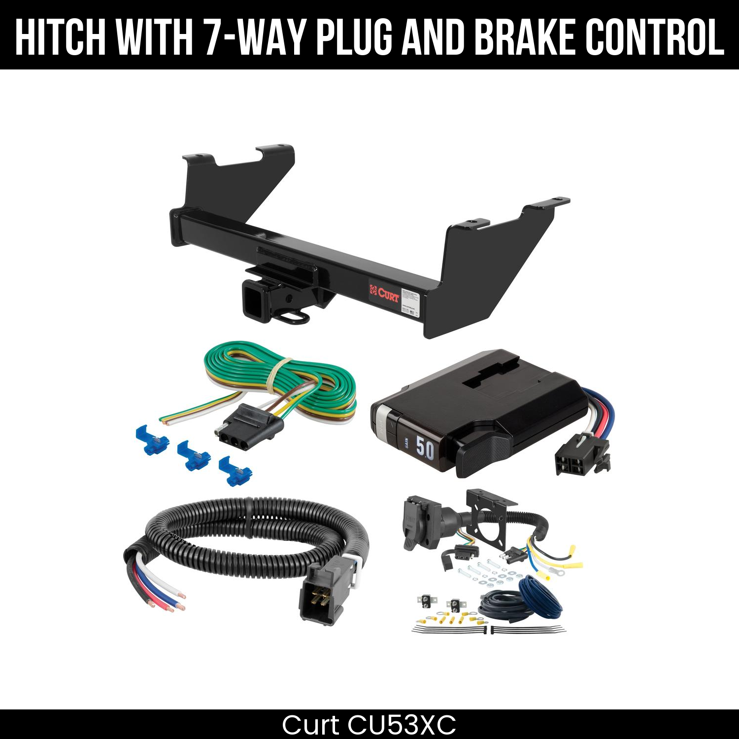 Trailer Hitch , 7-Way , TriFlex NEXT Brake Control