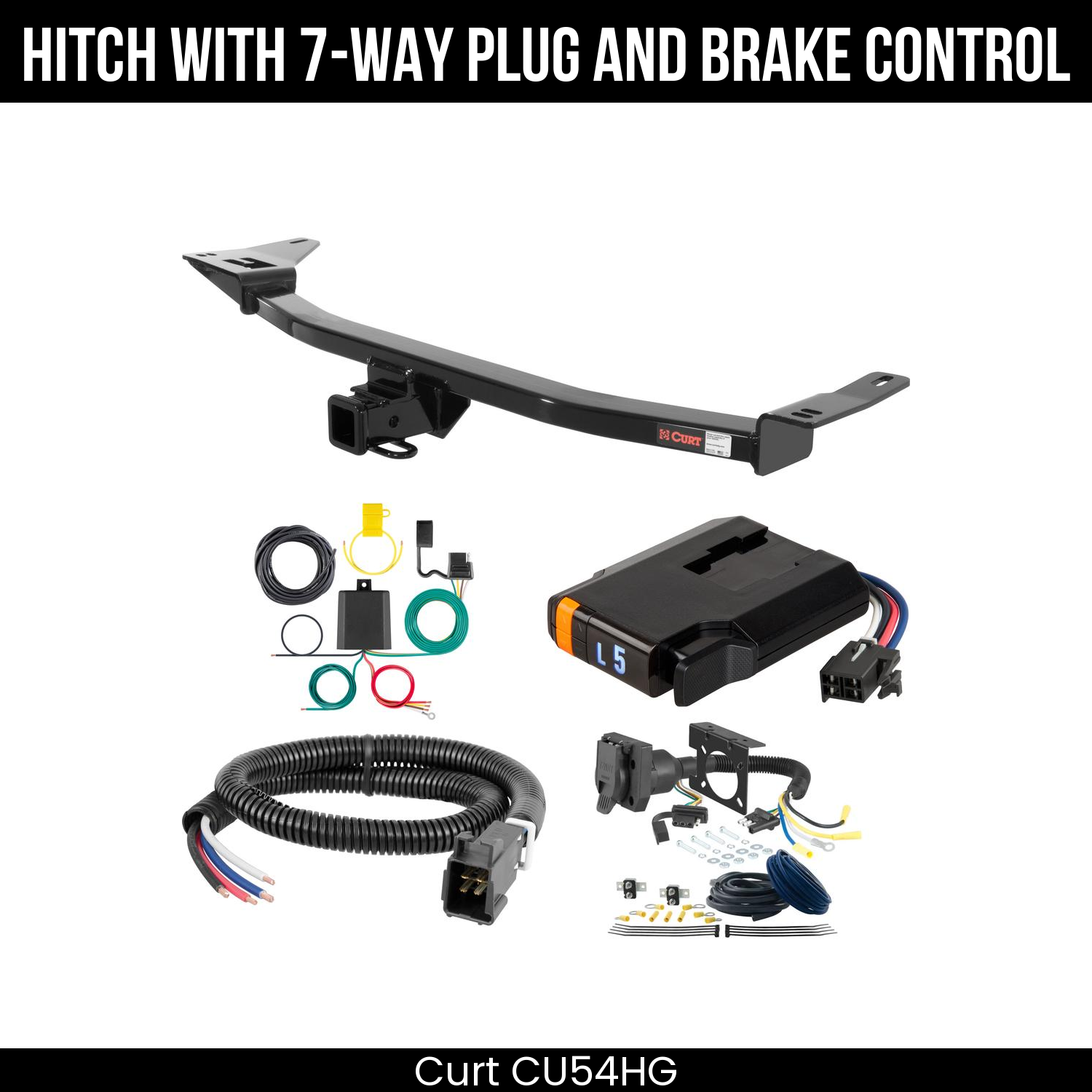 Trailer Hitch , 7-Way , Discovery Next Brake Control