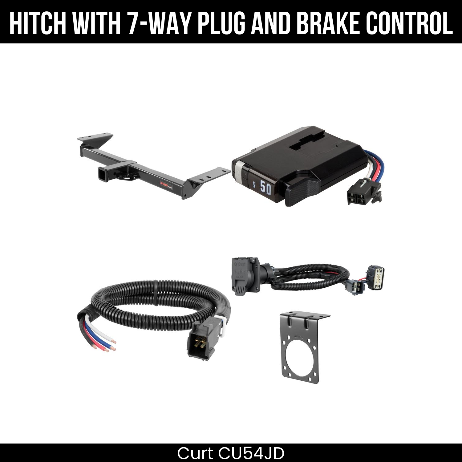 Trailer Hitch , 7-Way , TriFlex NEXT Brake Control