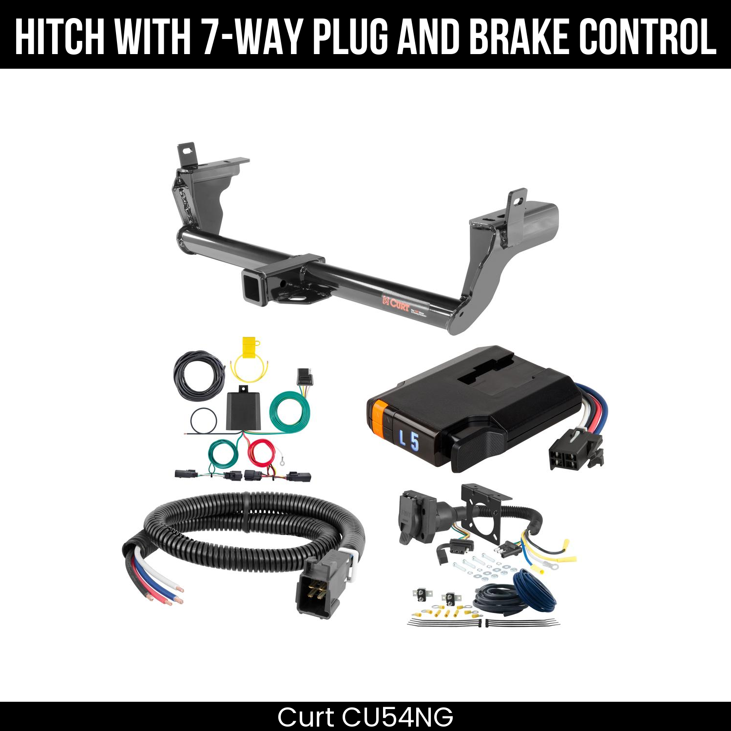 Trailer Hitch , 7-Way , Discovery Next Brake Control