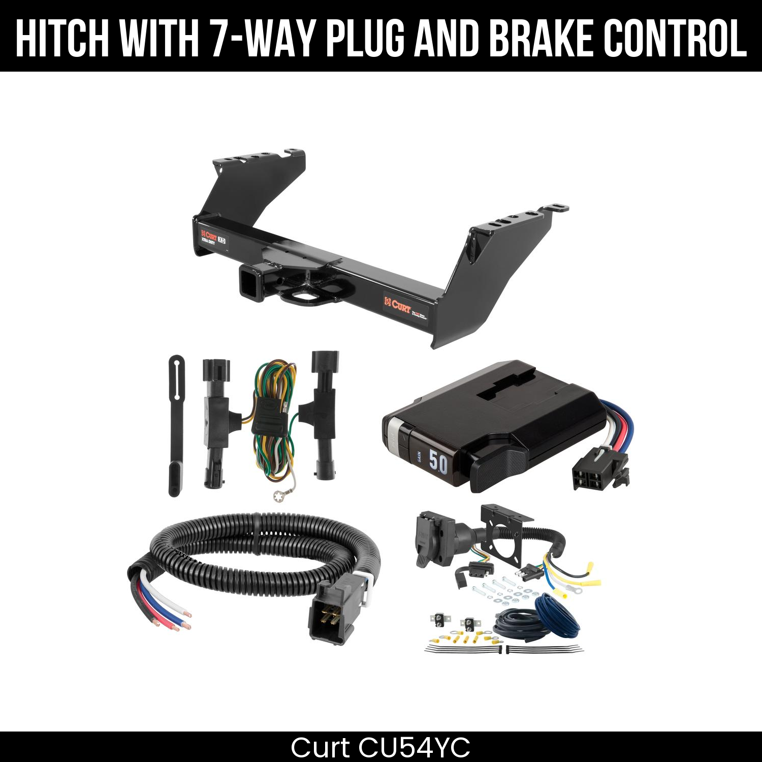 Trailer Hitch , 7-Way , TriFlex NEXT Brake Control