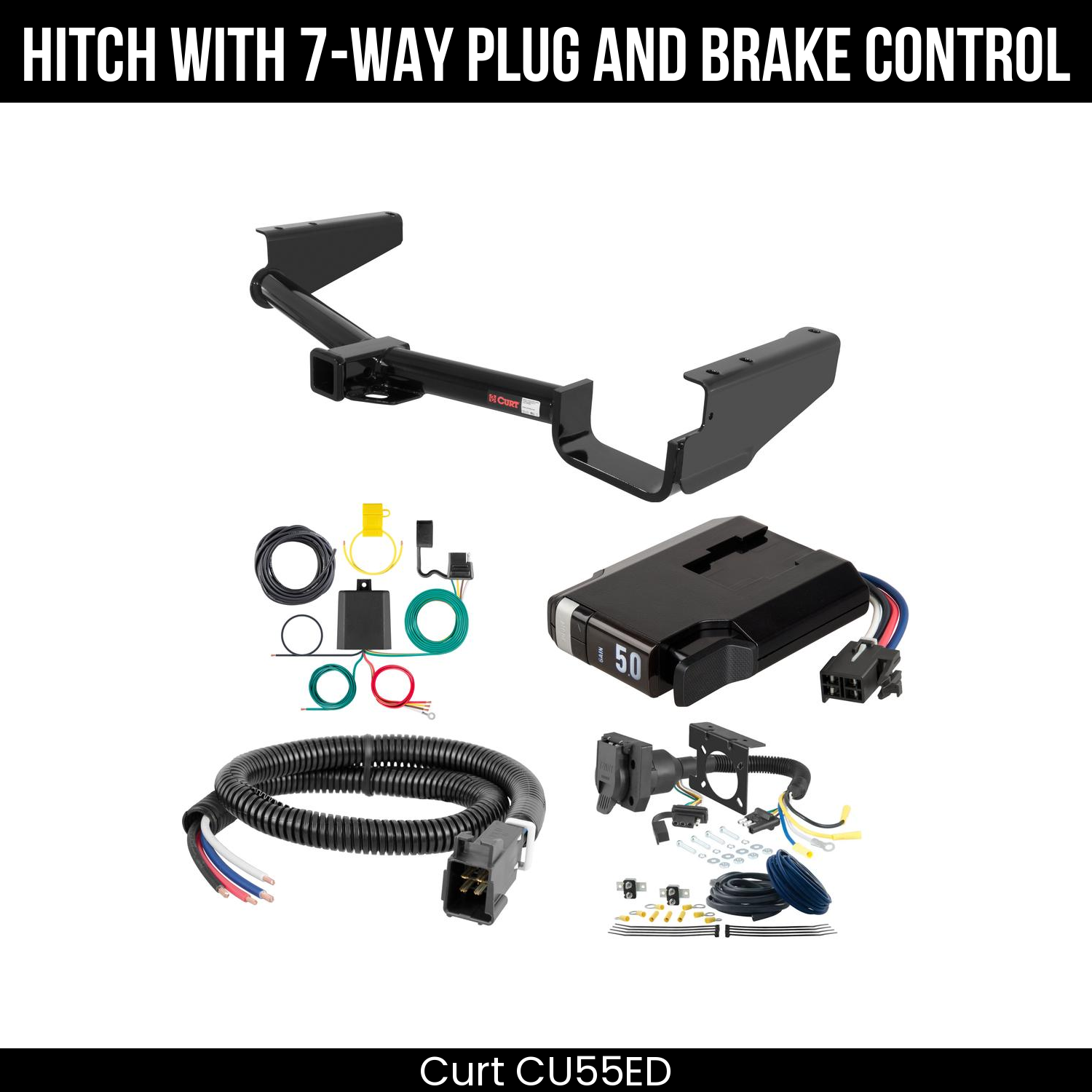 Trailer Hitch , 7-Way , TriFlex NEXT Brake Control