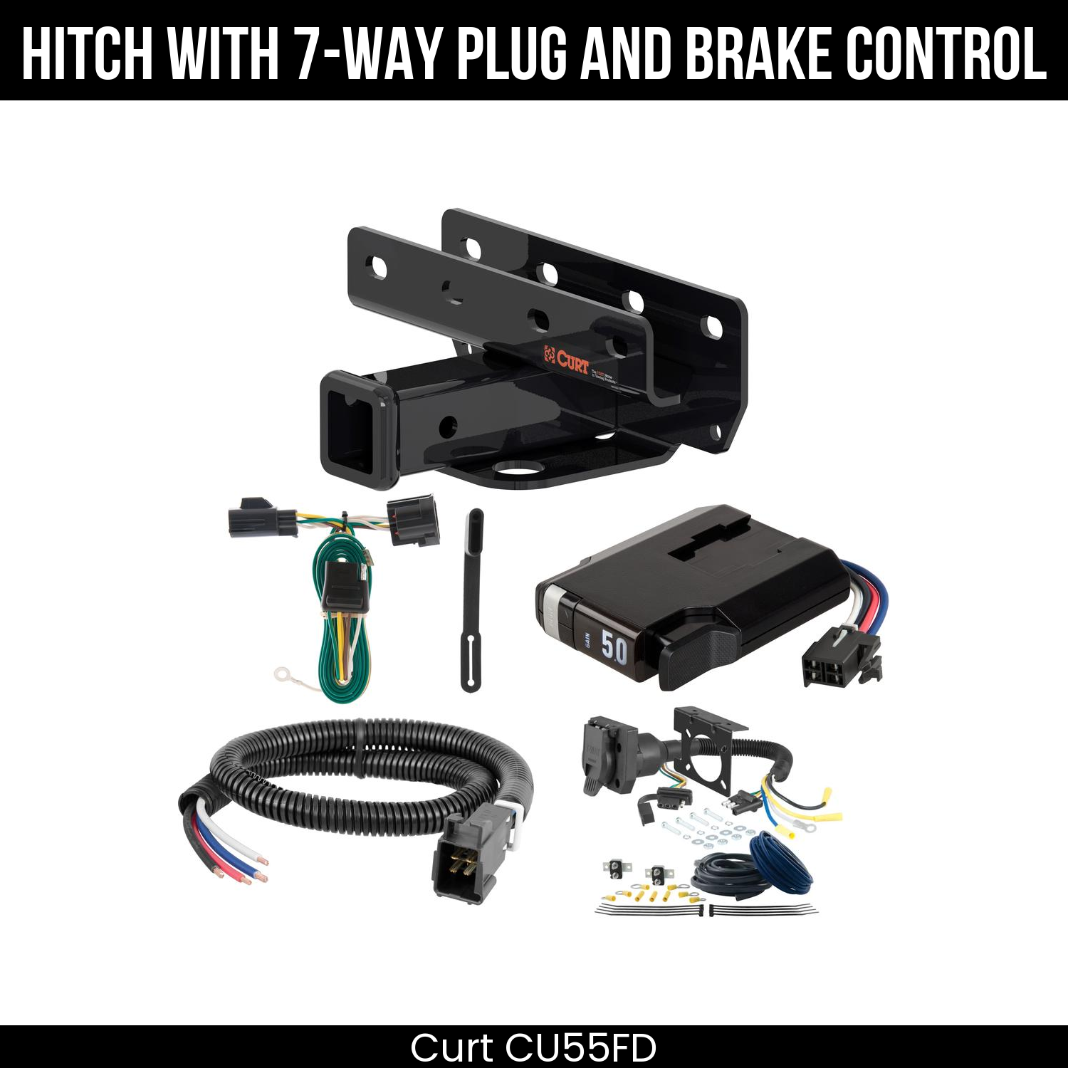 Trailer Hitch , 7-Way , TriFlex NEXT Brake Control