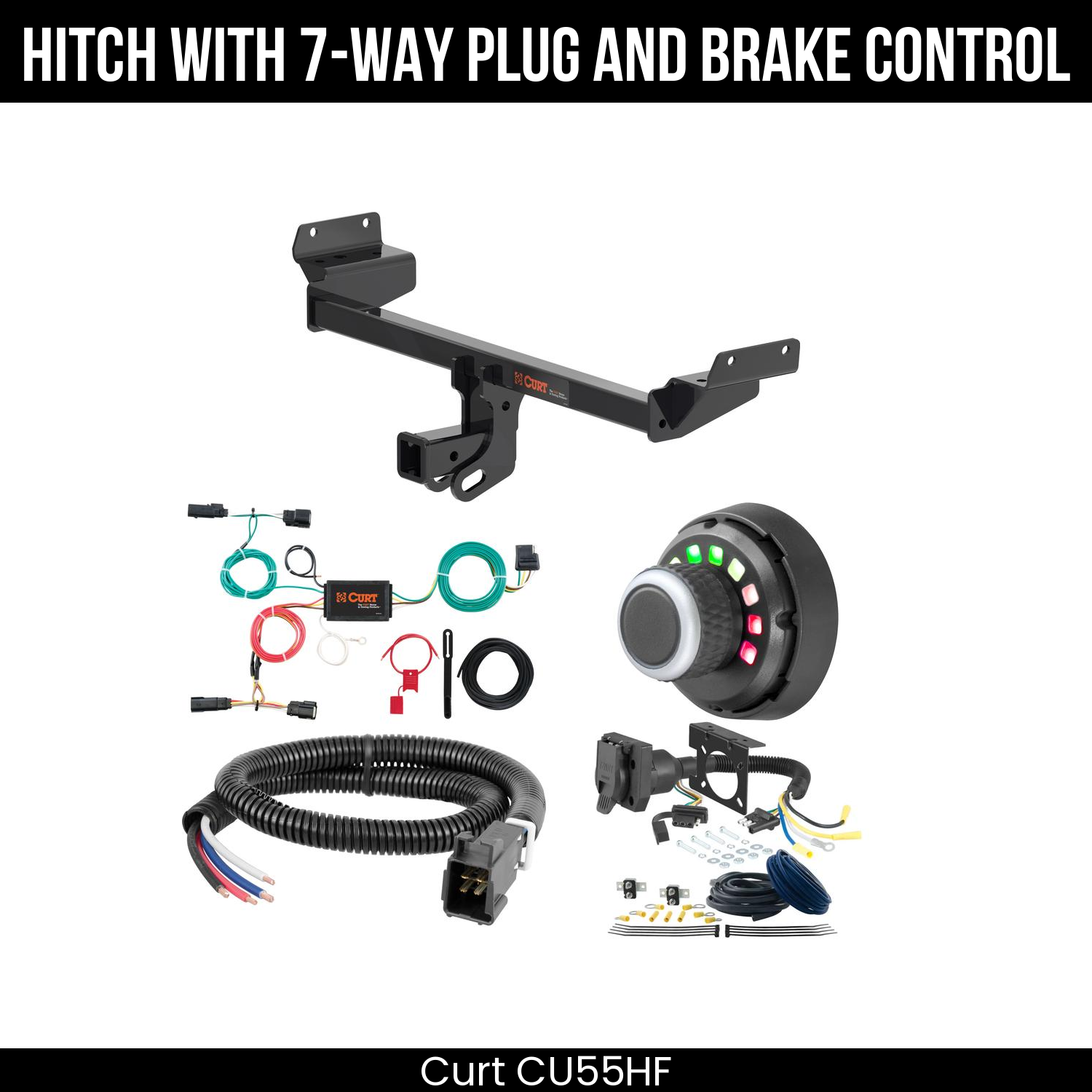 Trailer Hitch , 7-Way , Spectrum Brake Control