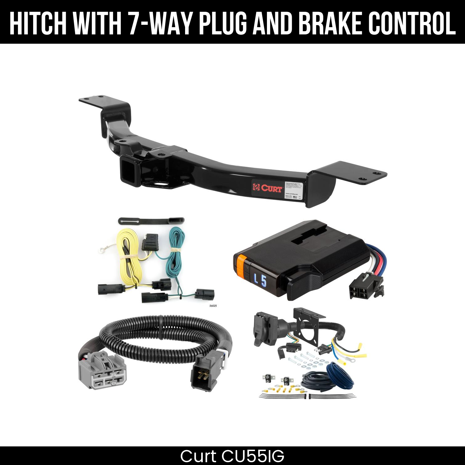 Trailer Hitch , 7-Way , Discovery Next Brake Control