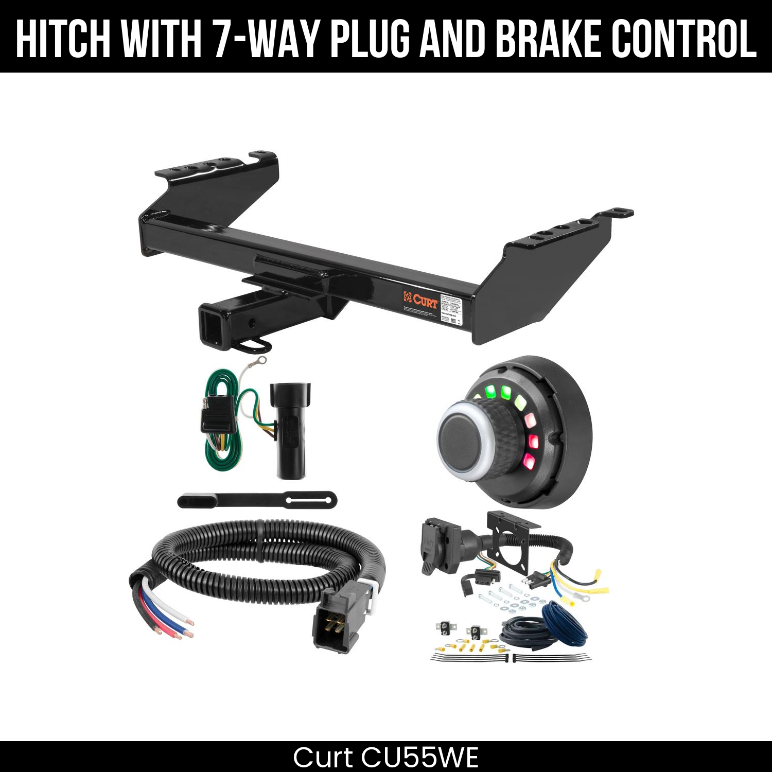 Trailer Hitch , 7-Way , Spectrum Brake Control