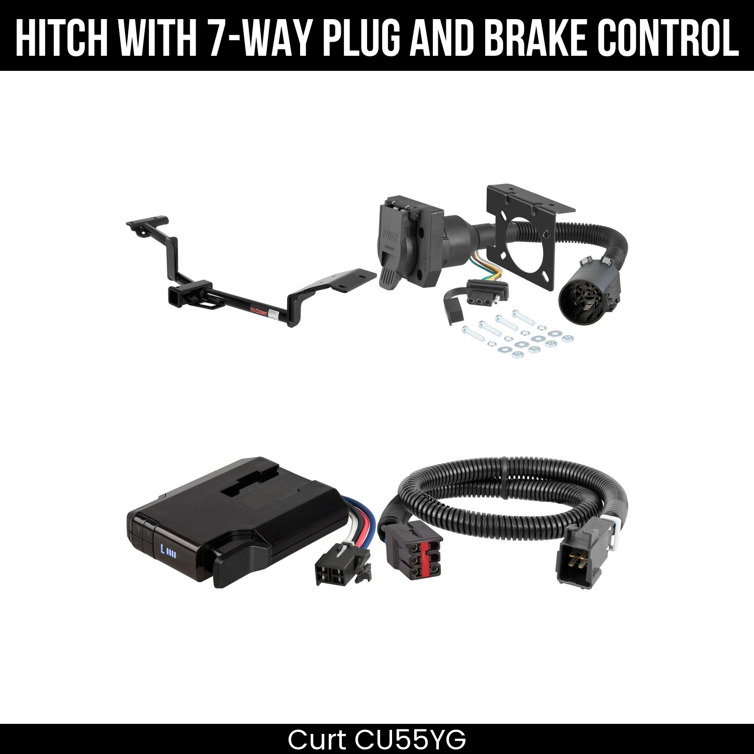 Trailer Hitch , 7-Way , Venturer Brake Control