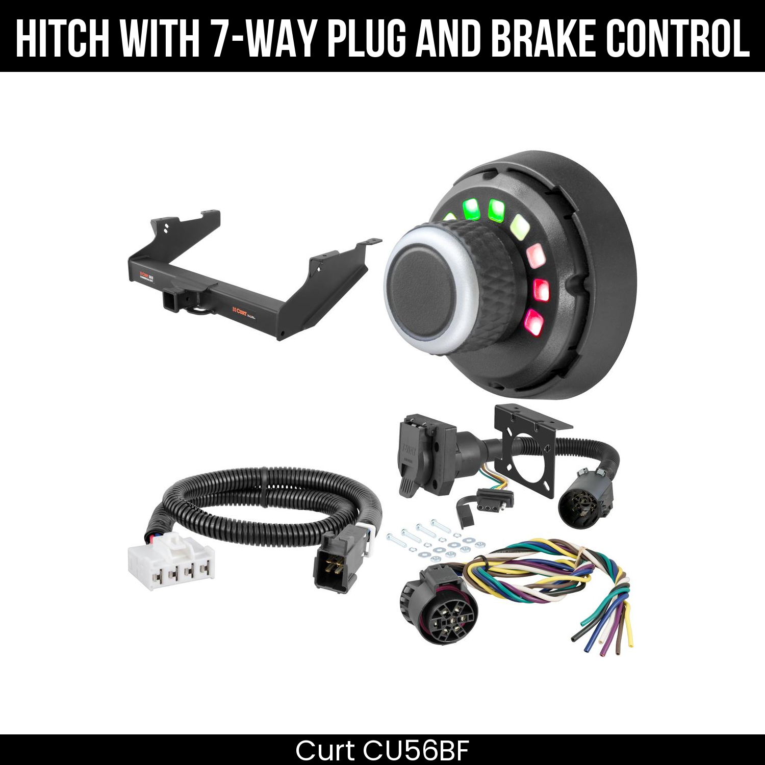 Trailer Hitch , 7-Way , Spectrum Brake Control