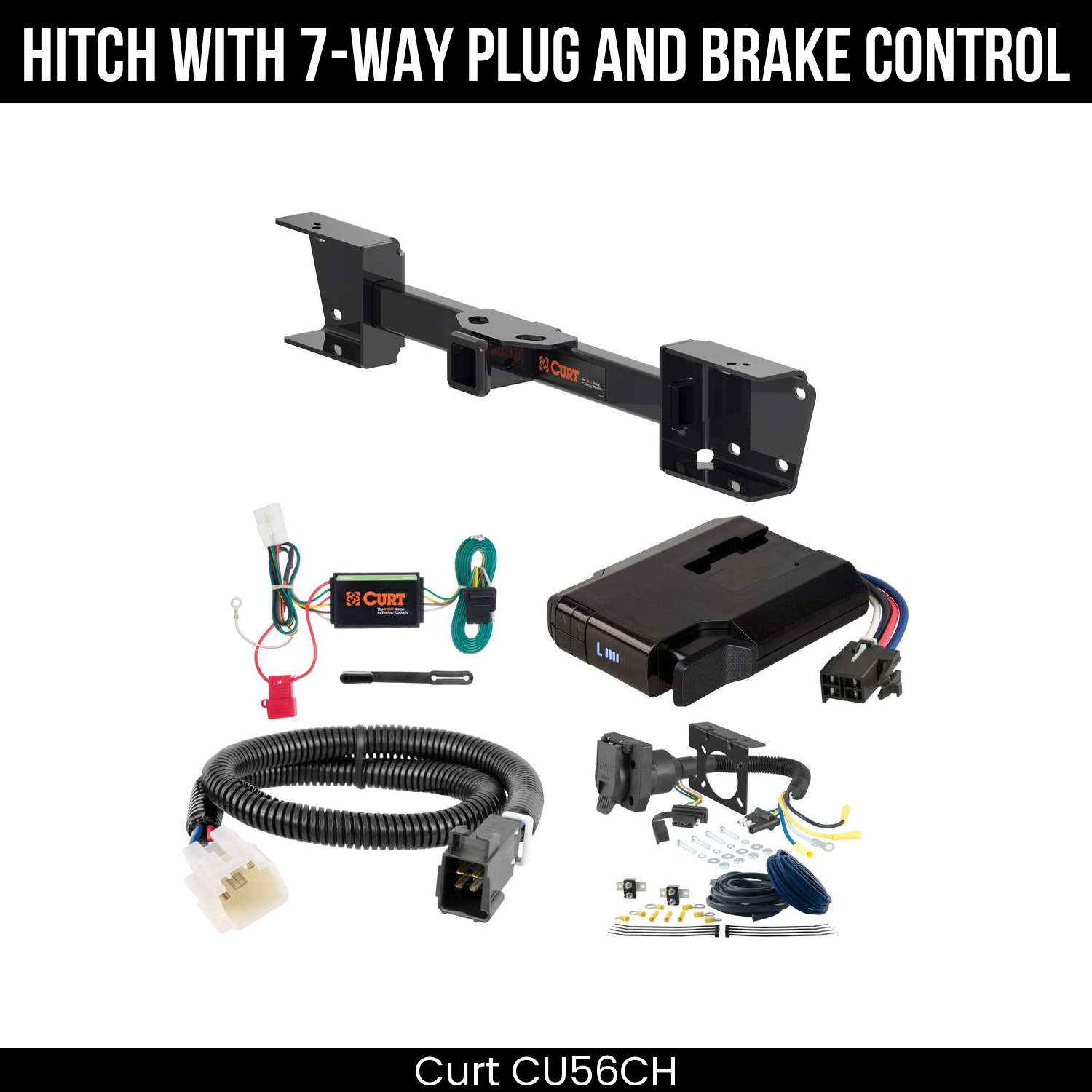 Trailer Hitch , 7-Way , Venturer Brake Control
