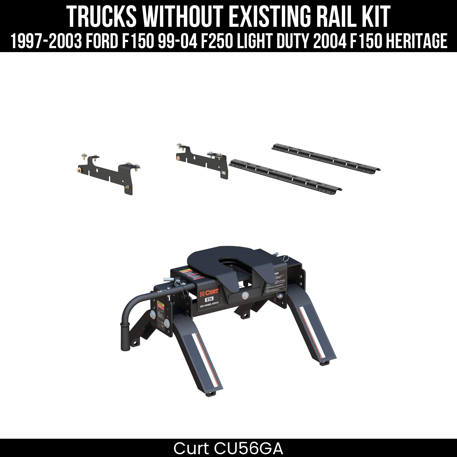 Custom 5th Wheel Brackets,Universal 5th Wheel Base Rails,Replacement Base Legs,E16 5th Wheel Hitch Head