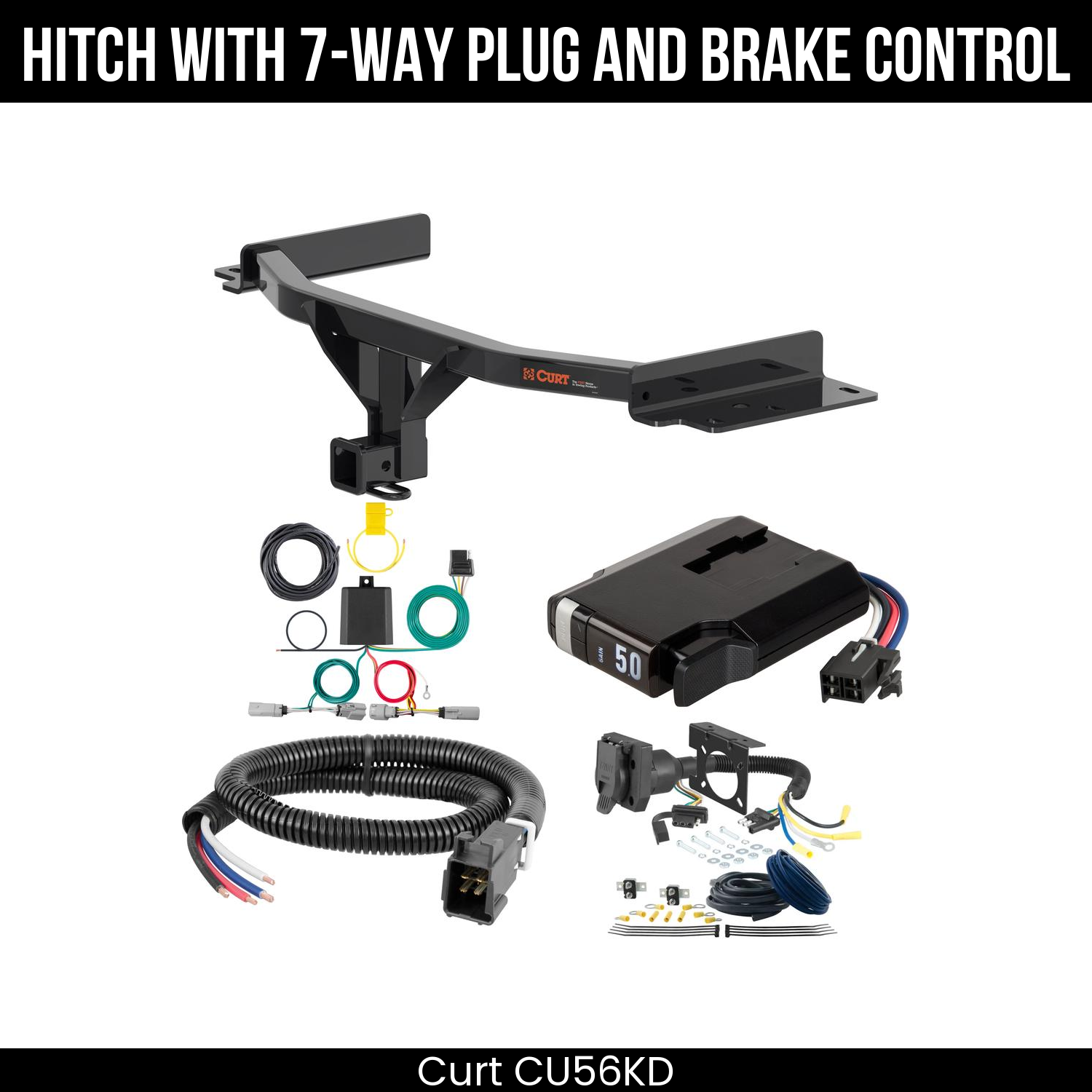 Trailer Hitch , 7-Way , TriFlex NEXT Brake Control