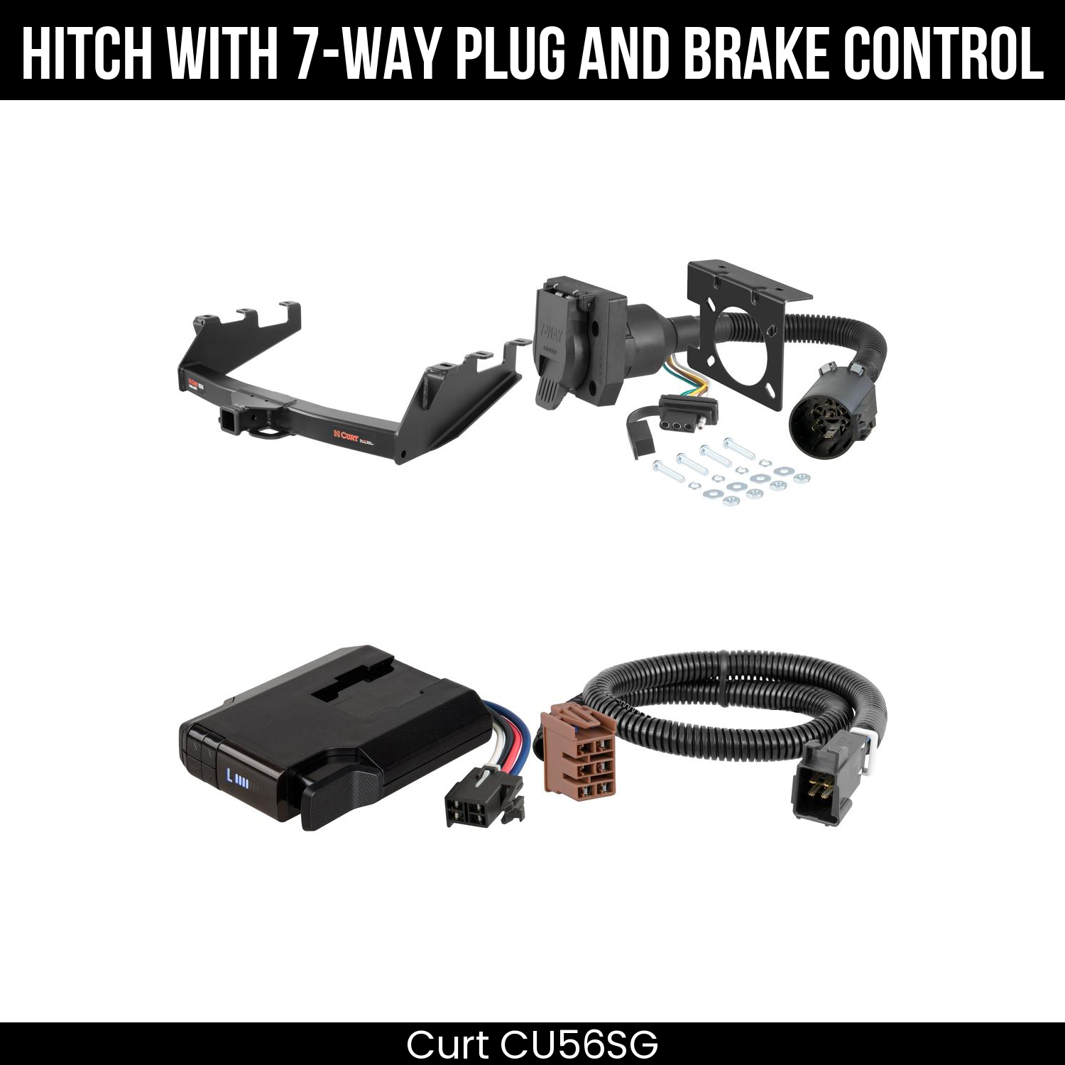 Trailer Hitch , 7-Way , Venturer Brake Control