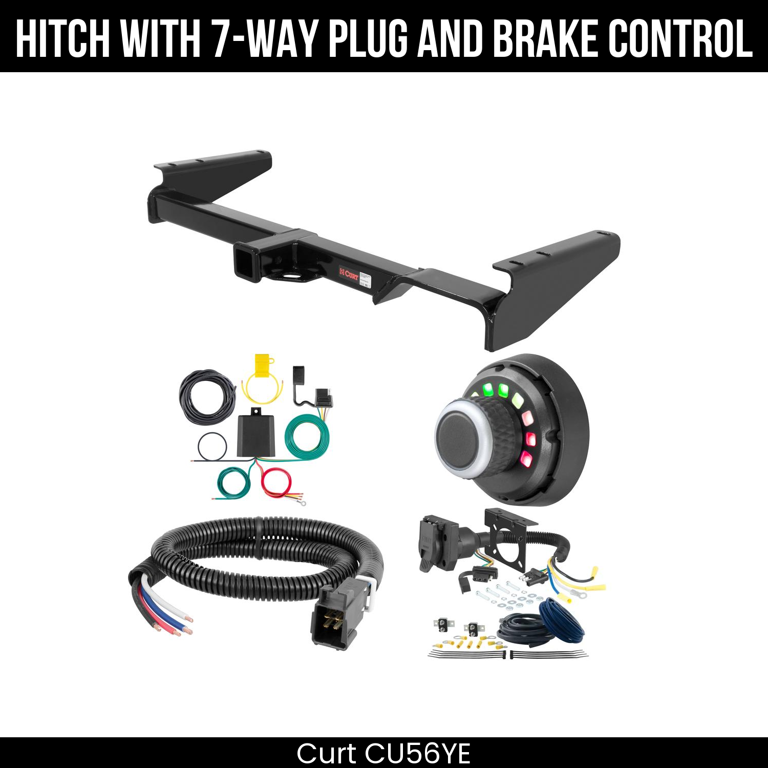 Trailer Hitch , 7-Way , Spectrum Brake Control