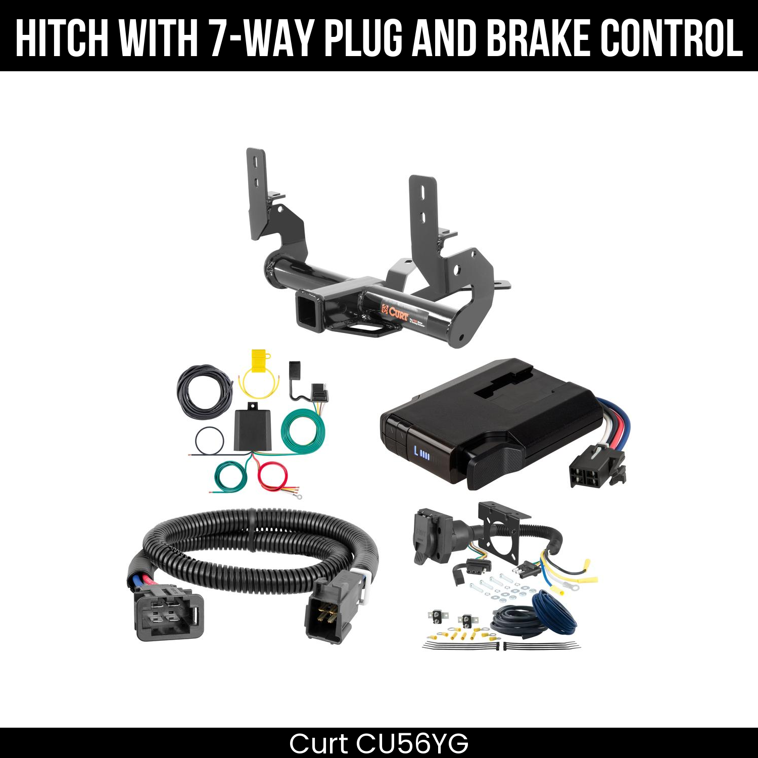 Trailer Hitch , 7-Way , Venturer Brake Control