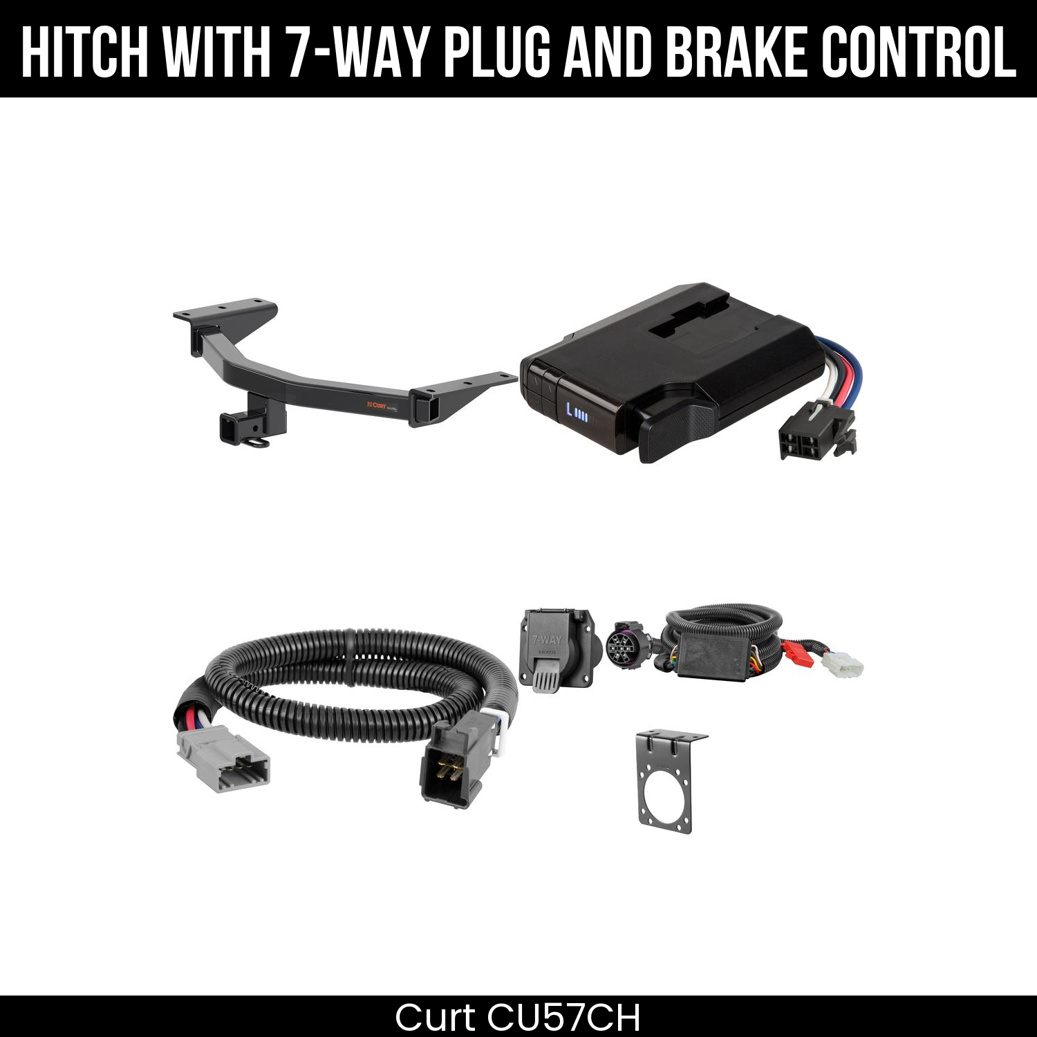 Trailer Hitch , 7-Way , Venturer Brake Control