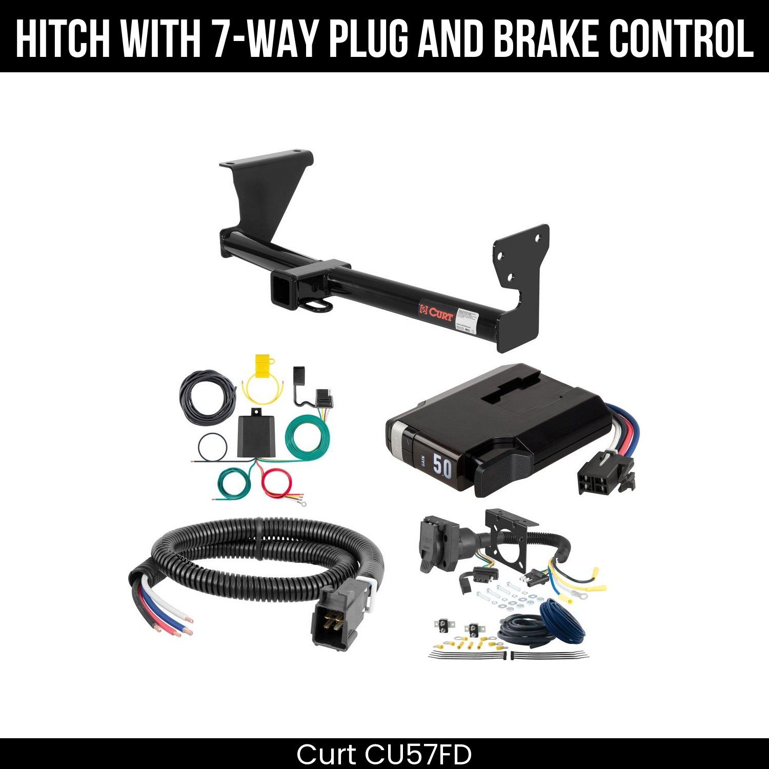 Trailer Hitch , 7-Way , TriFlex NEXT Brake Control