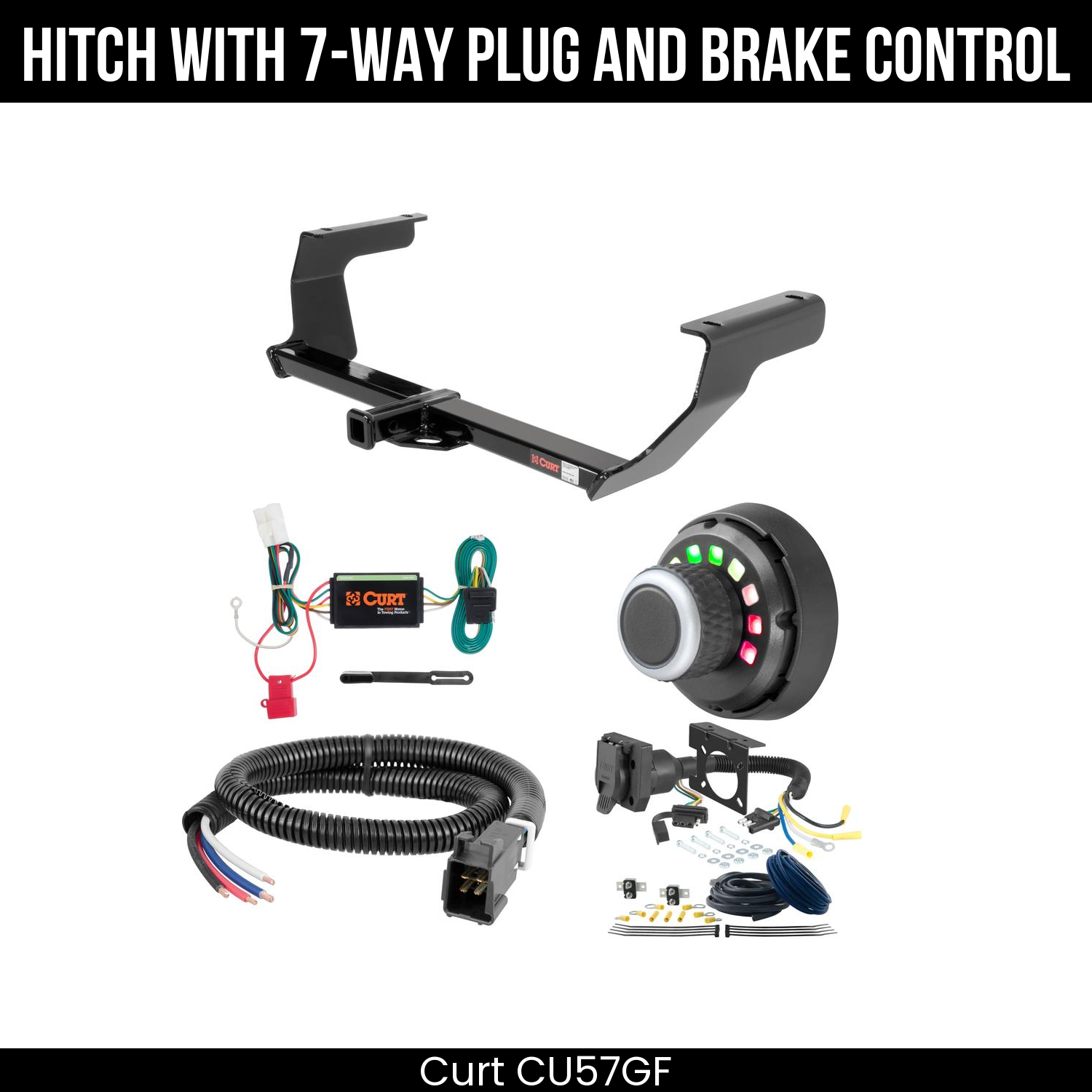 Trailer Hitch , 7-Way , Spectrum Brake Control