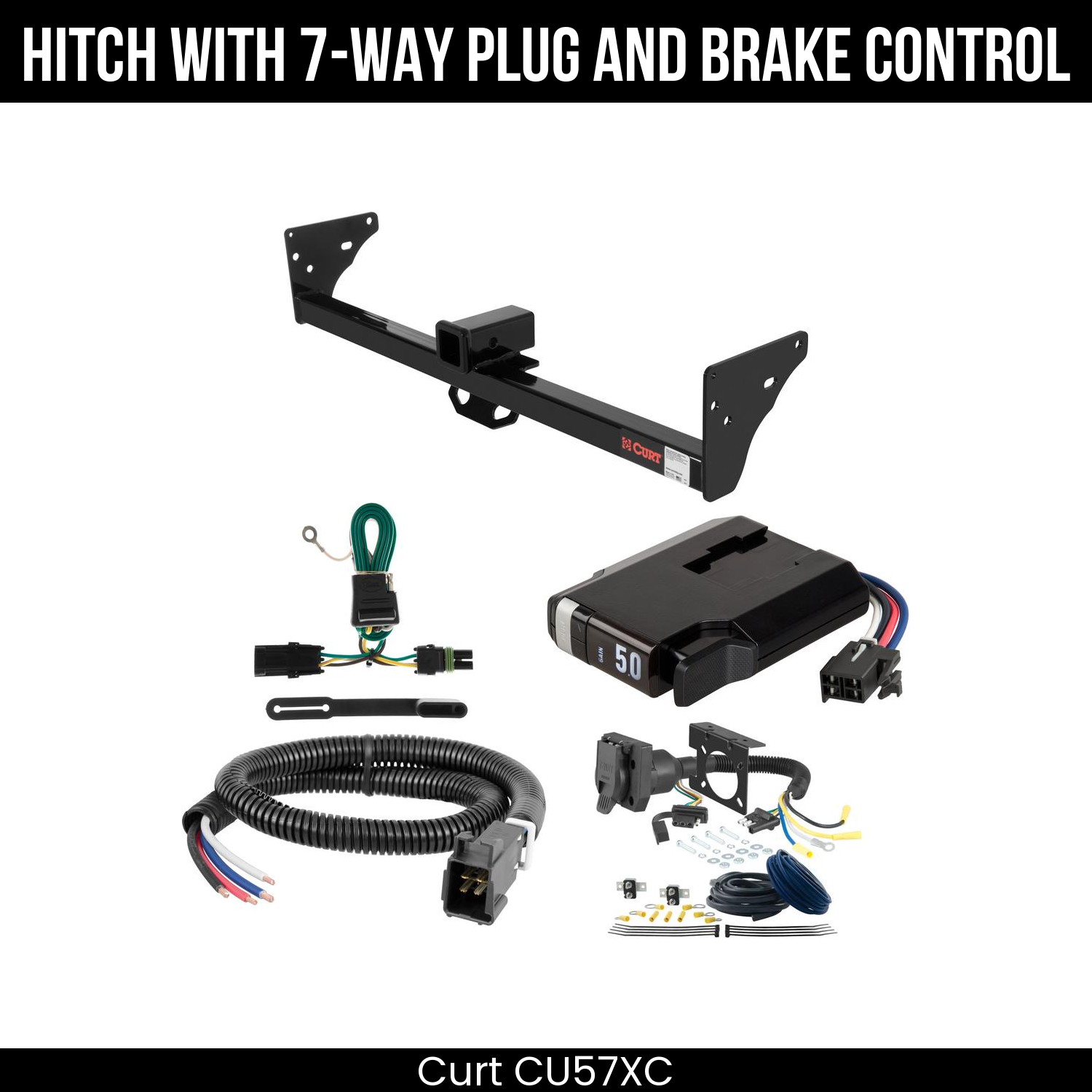 Trailer Hitch , 7-Way , TriFlex NEXT Brake Control
